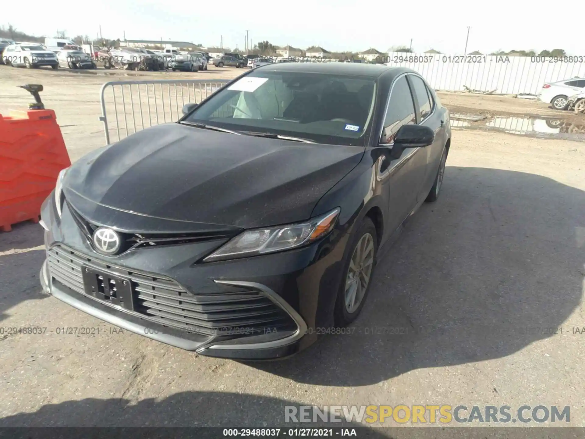 2 Photograph of a damaged car 4T1C11AKXMU513900 TOYOTA CAMRY 2021