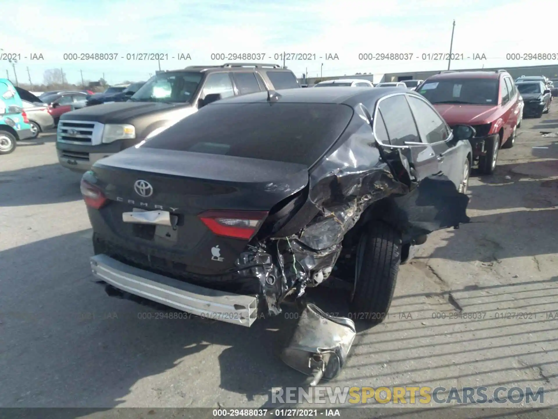 6 Photograph of a damaged car 4T1C11AKXMU513900 TOYOTA CAMRY 2021