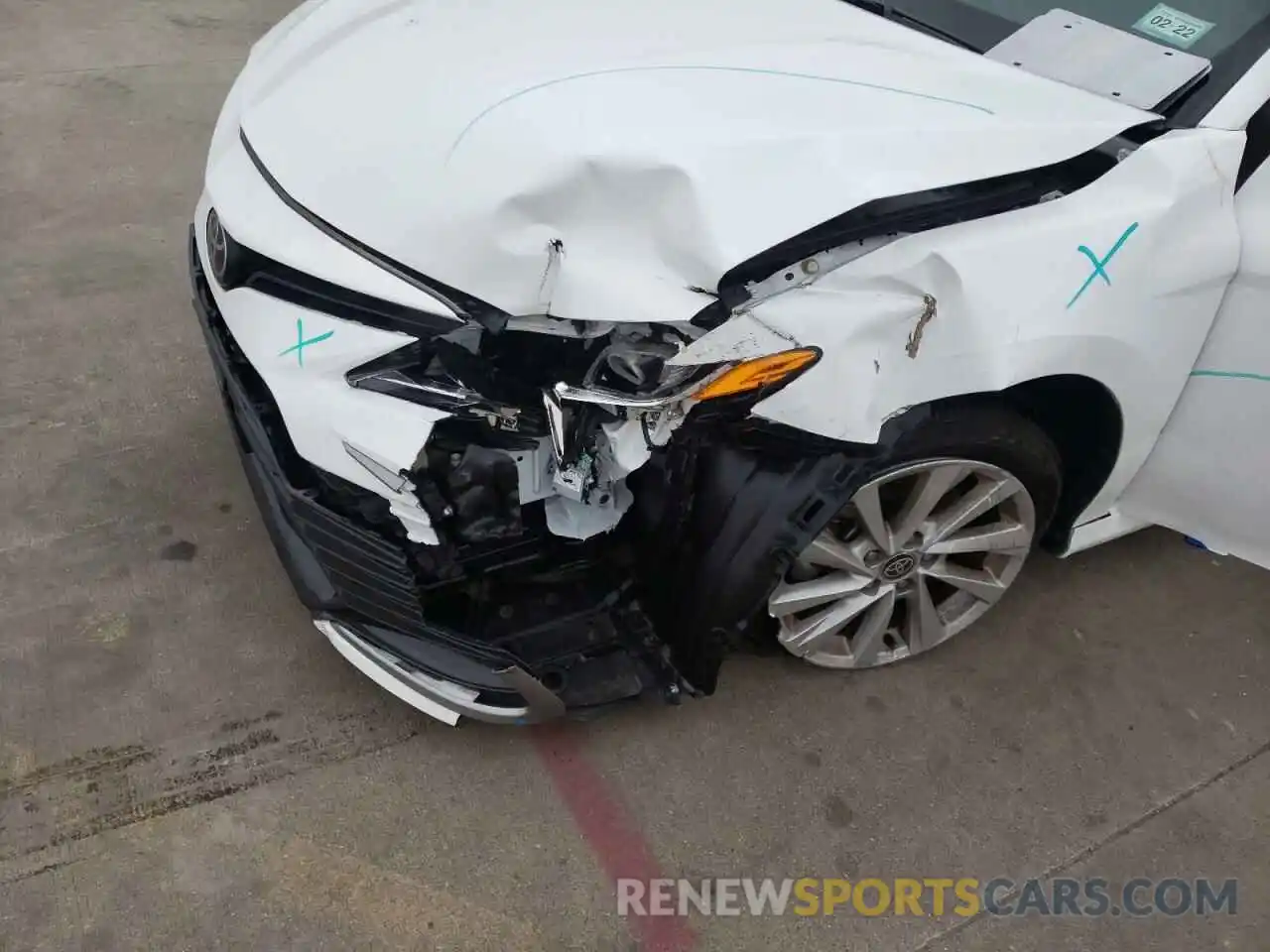 9 Photograph of a damaged car 4T1C11AKXMU516215 TOYOTA CAMRY 2021