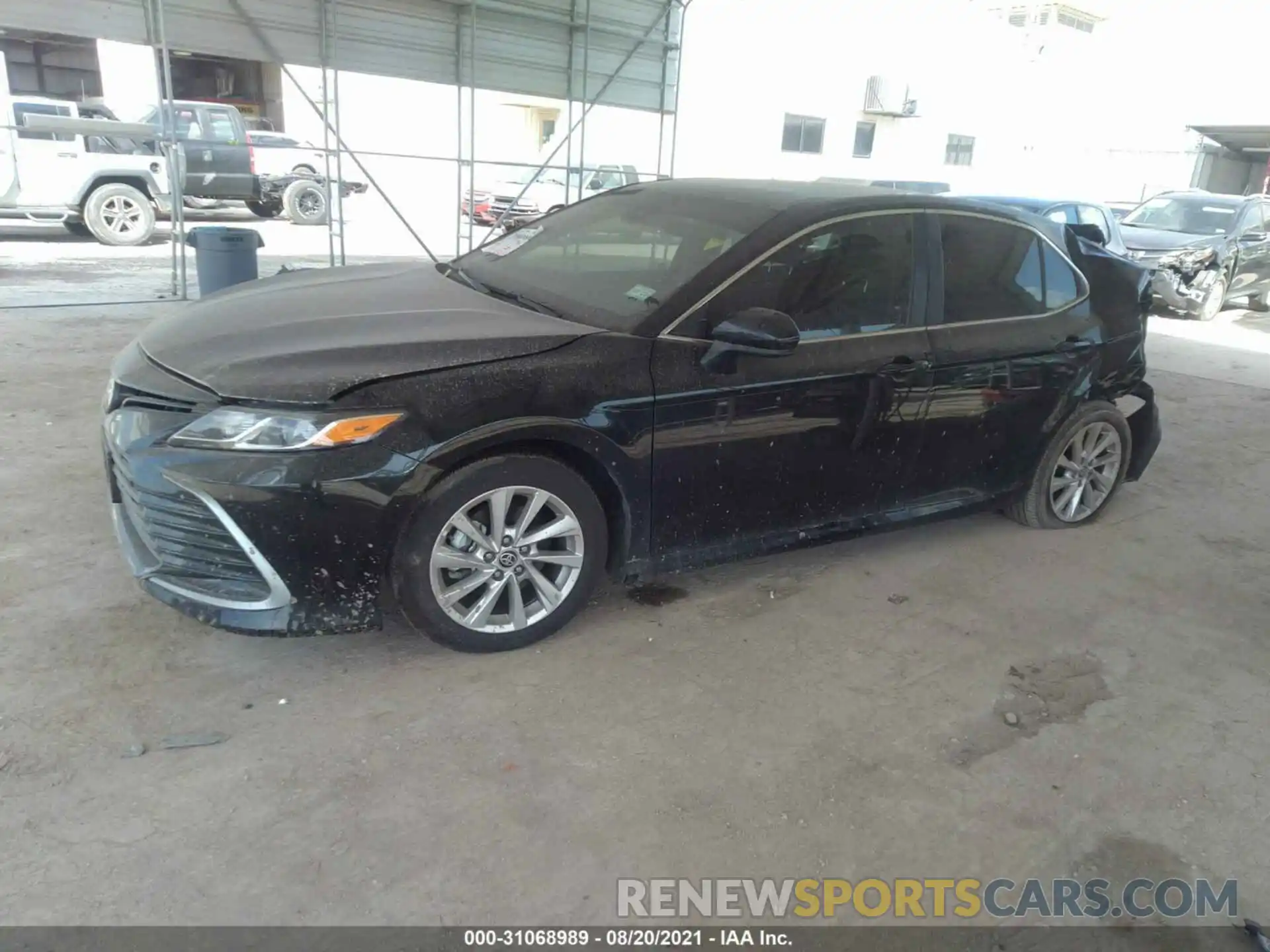 2 Photograph of a damaged car 4T1C11AKXMU524881 TOYOTA CAMRY 2021