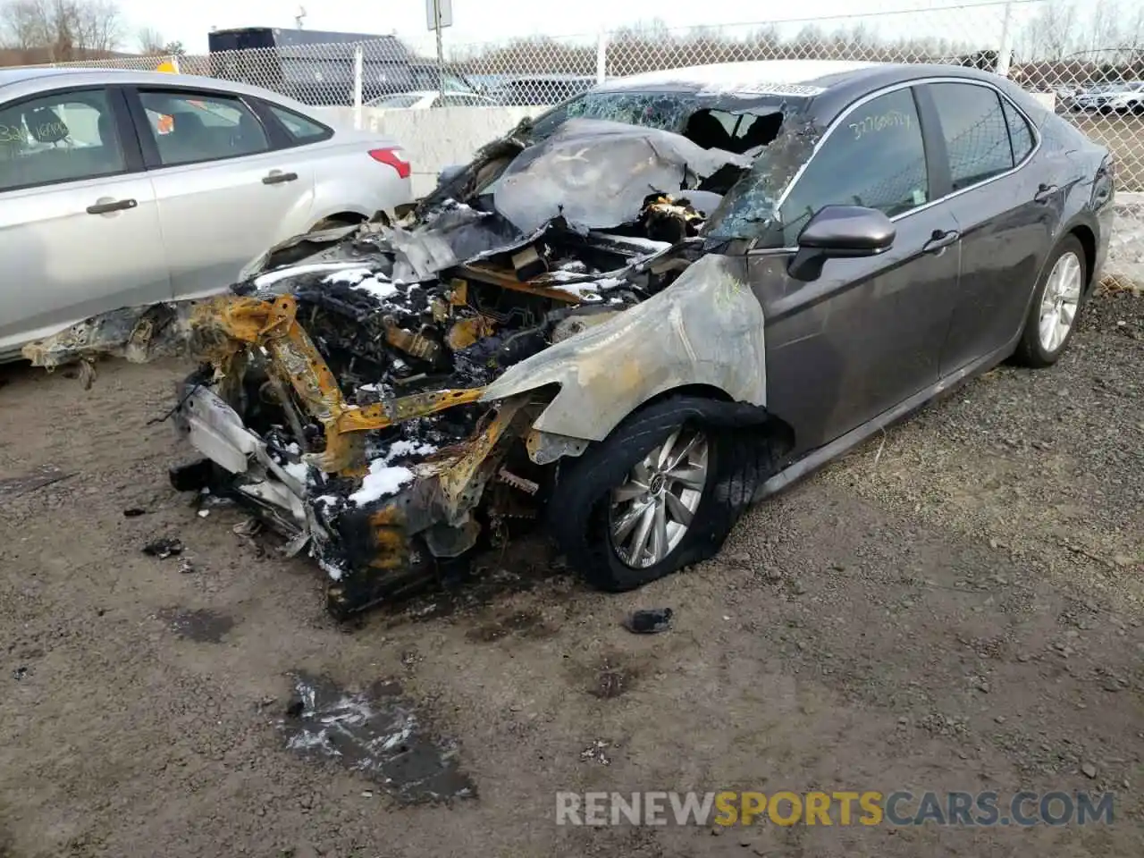 2 Photograph of a damaged car 4T1C11AKXMU538425 TOYOTA CAMRY 2021