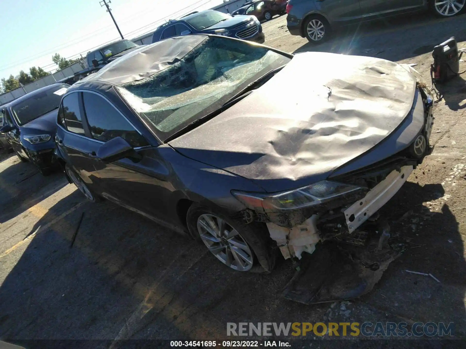 1 Photograph of a damaged car 4T1C11AKXMU543303 TOYOTA CAMRY 2021