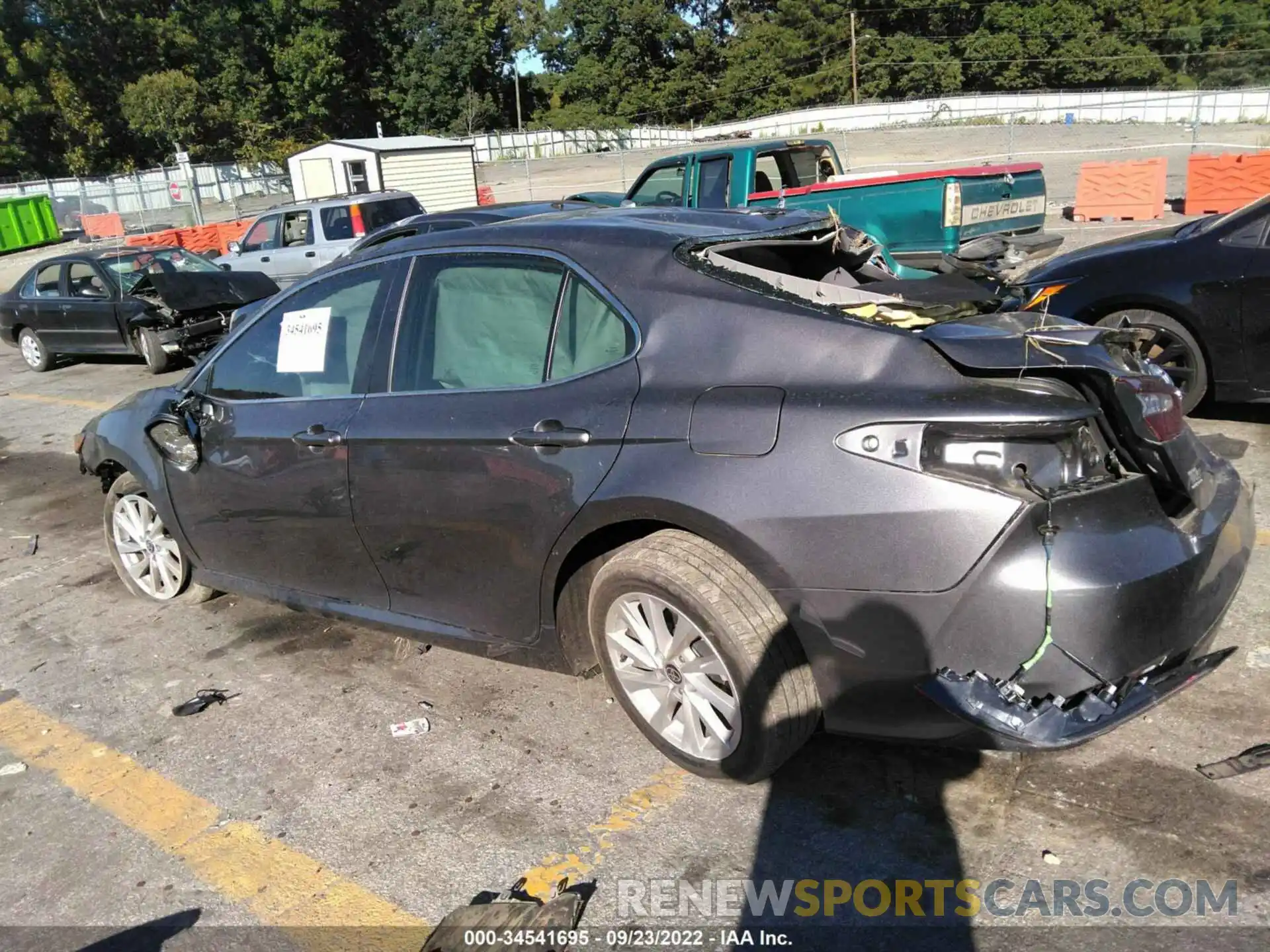 3 Photograph of a damaged car 4T1C11AKXMU543303 TOYOTA CAMRY 2021