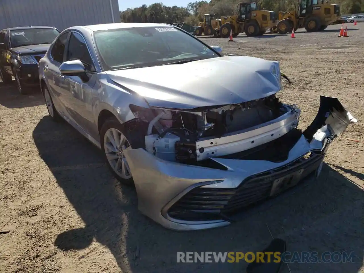 1 Photograph of a damaged car 4T1C11AKXMU544046 TOYOTA CAMRY 2021