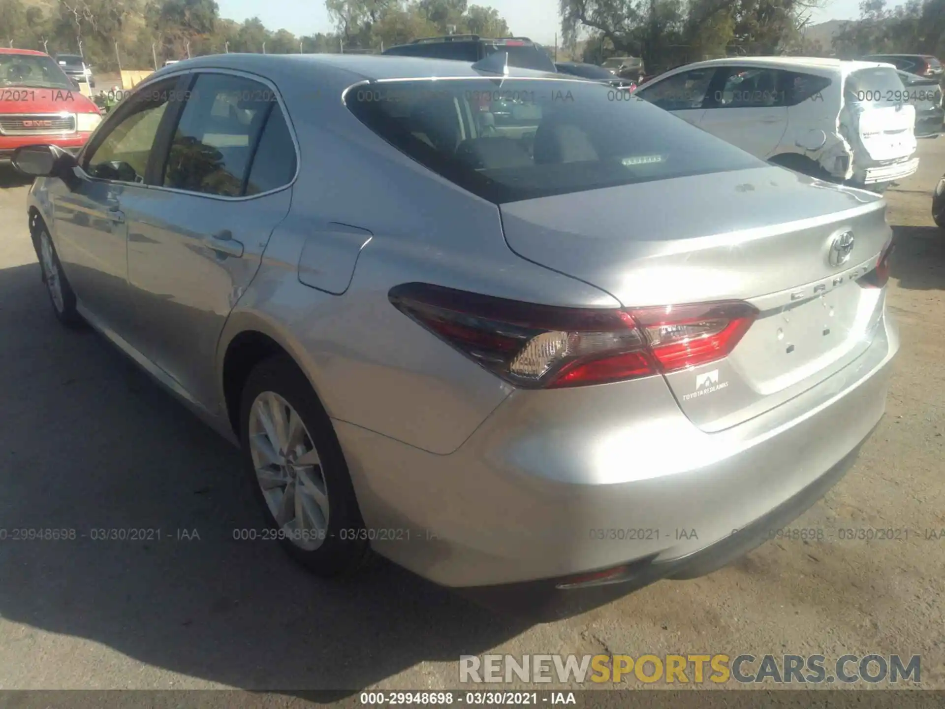 3 Photograph of a damaged car 4T1C11AKXMU549747 TOYOTA CAMRY 2021