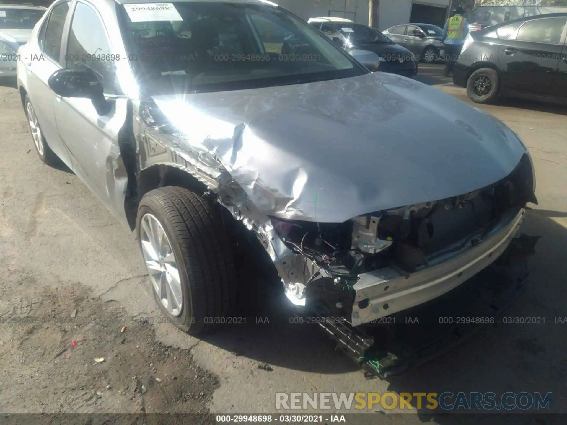 6 Photograph of a damaged car 4T1C11AKXMU549747 TOYOTA CAMRY 2021