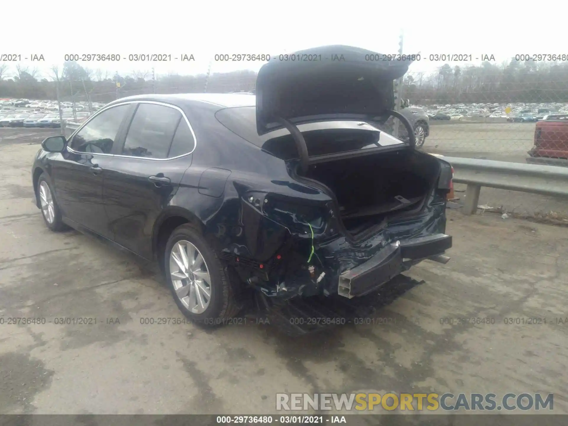 3 Photograph of a damaged car 4T1C11AKXMU550784 TOYOTA CAMRY 2021