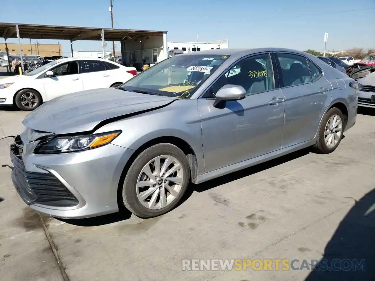 1 Photograph of a damaged car 4T1C11AKXMU554012 TOYOTA CAMRY 2021