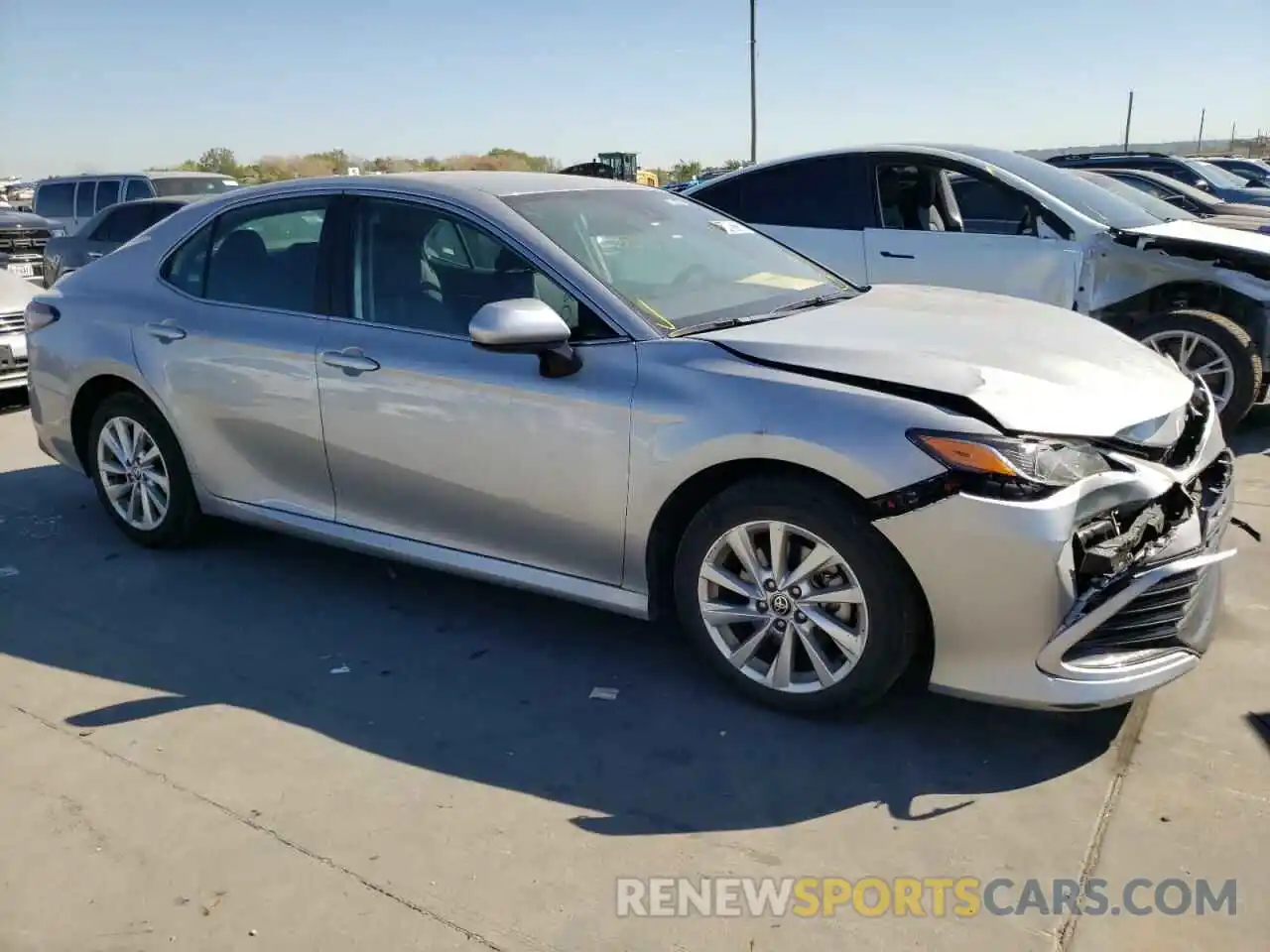 4 Photograph of a damaged car 4T1C11AKXMU554012 TOYOTA CAMRY 2021