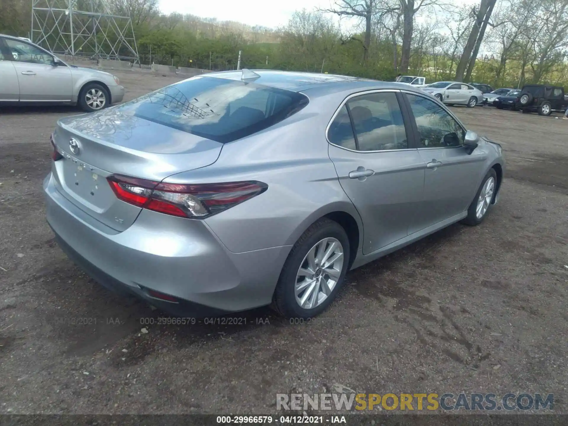 4 Photograph of a damaged car 4T1C11AKXMU554138 TOYOTA CAMRY 2021