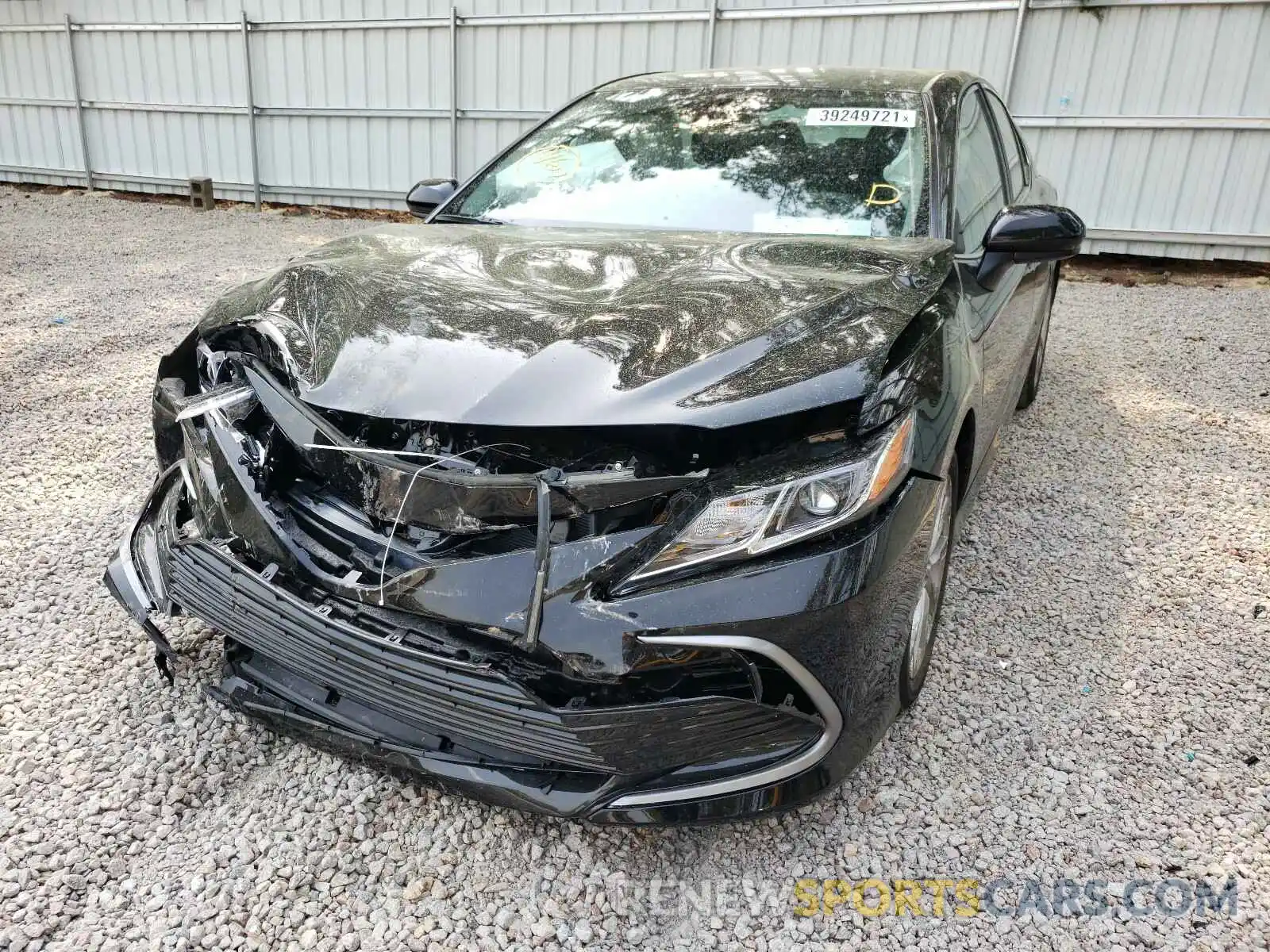 2 Photograph of a damaged car 4T1C11AKXMU560246 TOYOTA CAMRY 2021