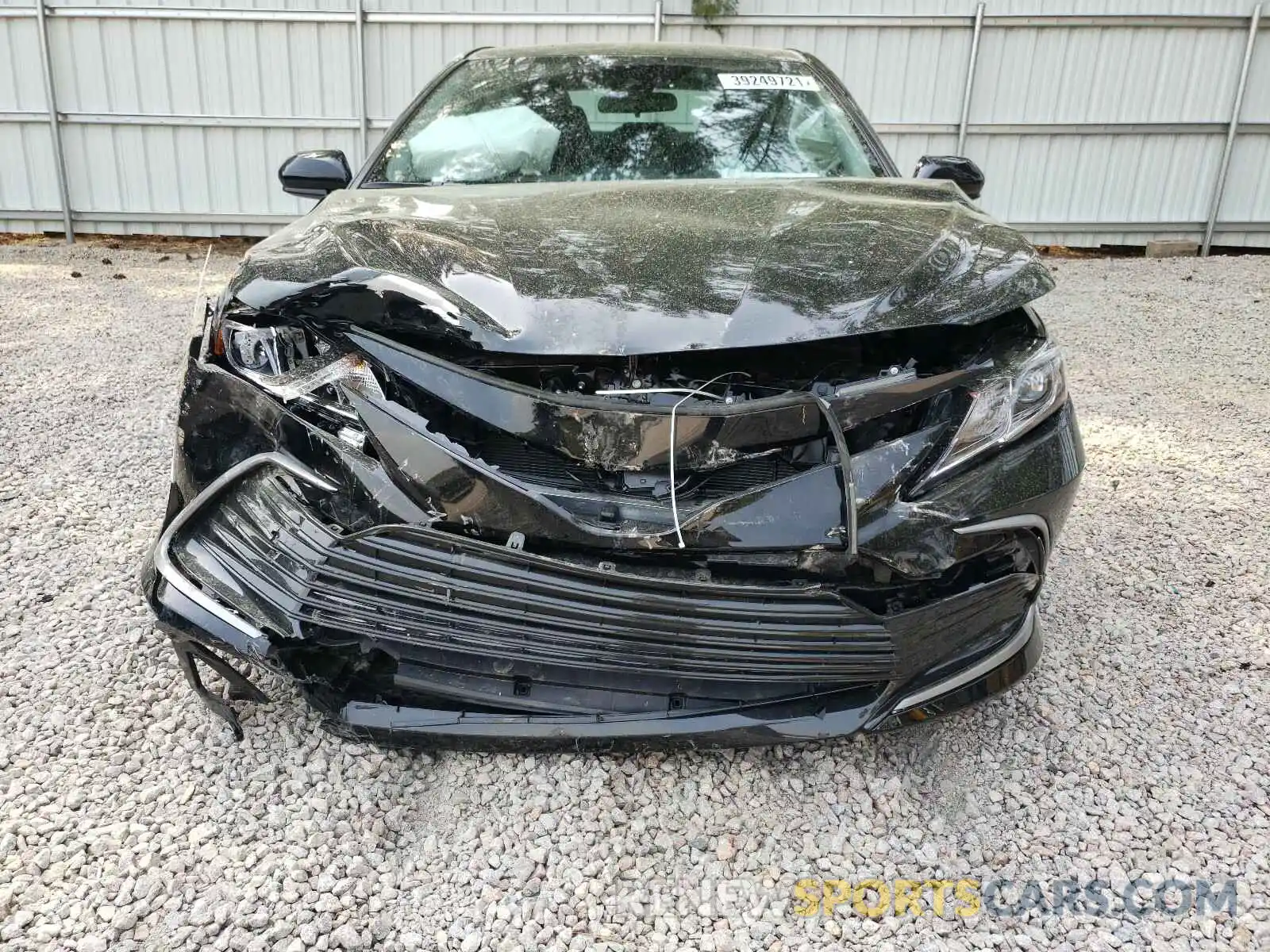 9 Photograph of a damaged car 4T1C11AKXMU560246 TOYOTA CAMRY 2021