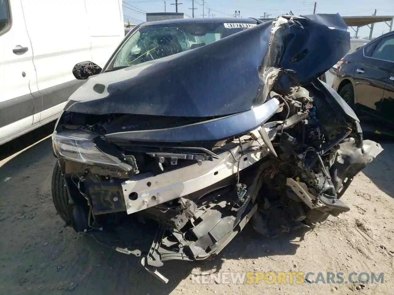 9 Photograph of a damaged car 4T1C11AKXMU562174 TOYOTA CAMRY 2021