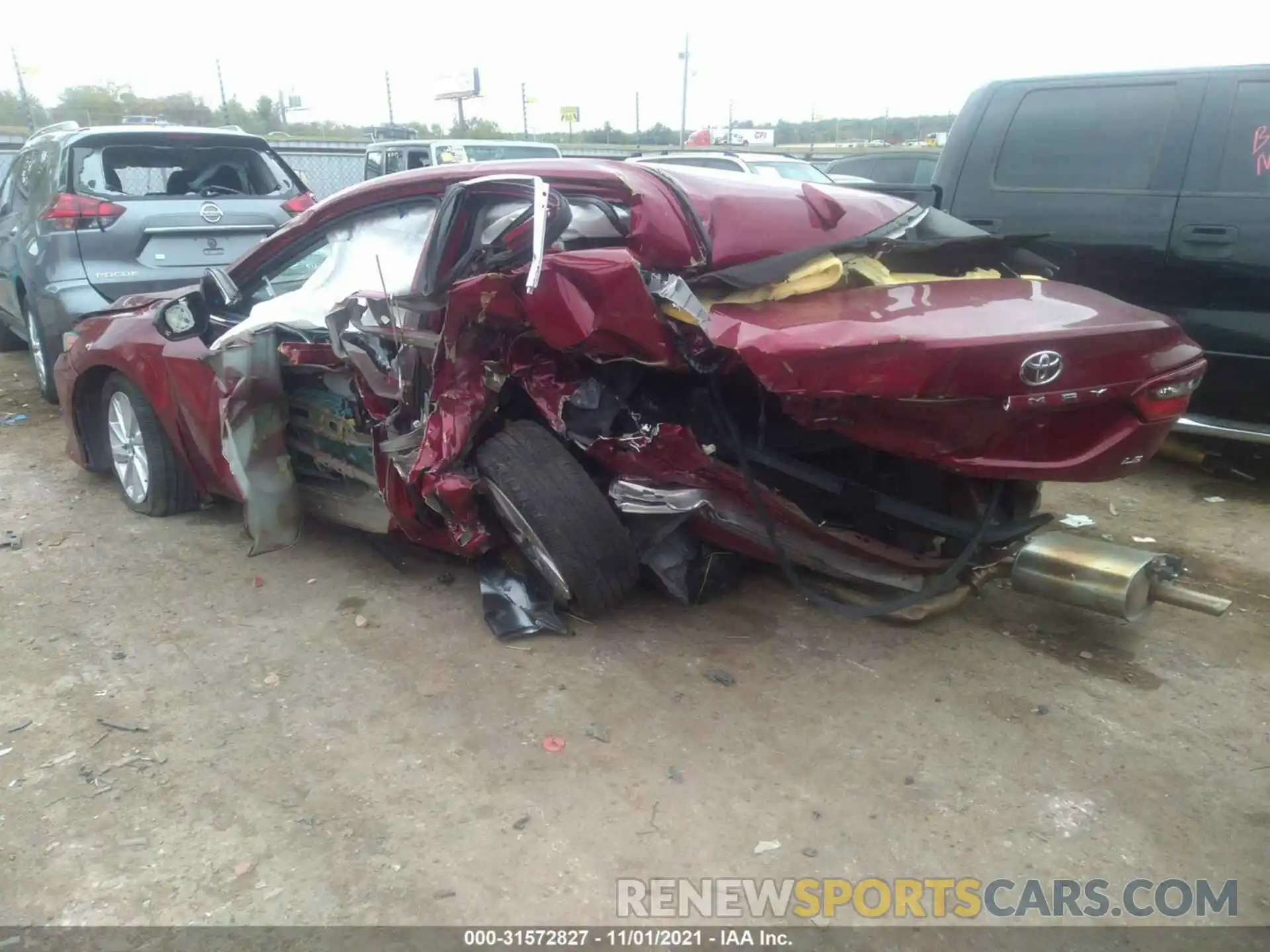 3 Photograph of a damaged car 4T1C11AKXMU566886 TOYOTA CAMRY 2021