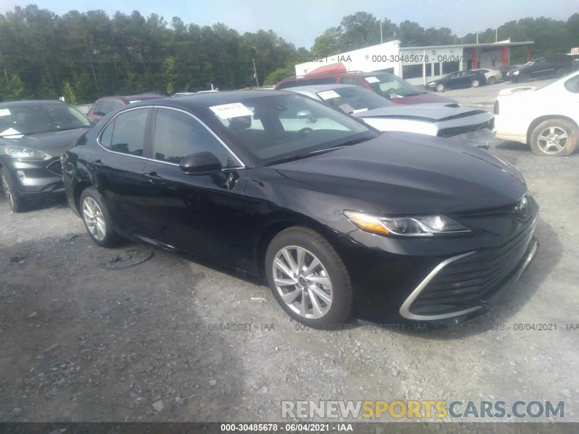 1 Photograph of a damaged car 4T1C11AKXMU572851 TOYOTA CAMRY 2021