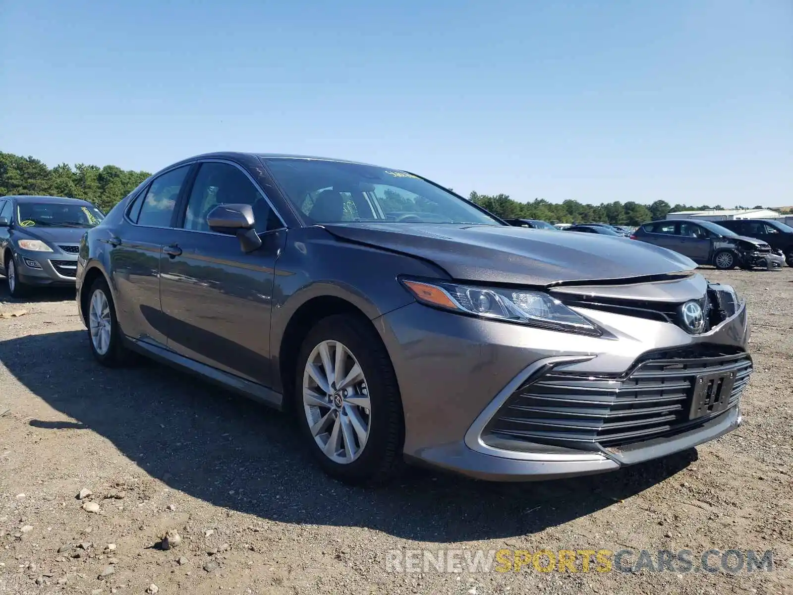 1 Photograph of a damaged car 4T1C11AKXMU576673 TOYOTA CAMRY 2021