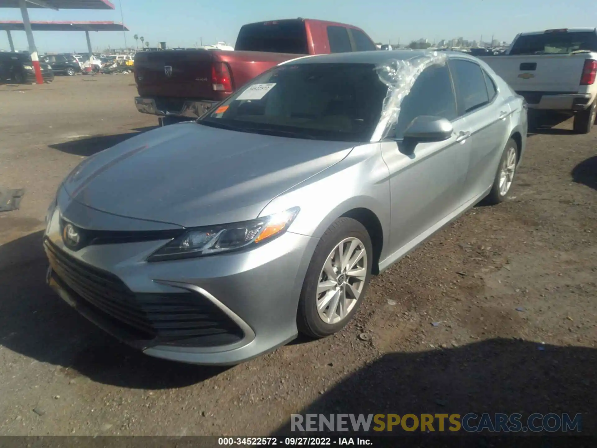 2 Photograph of a damaged car 4T1C11AKXMU577970 TOYOTA CAMRY 2021