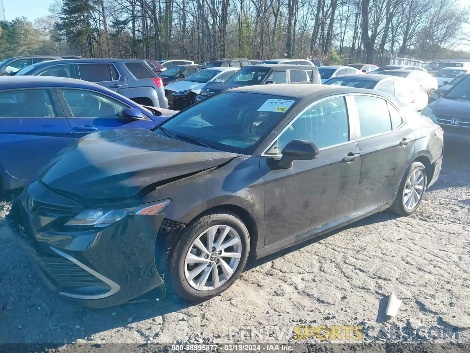 2 Photograph of a damaged car 4T1C11AKXMU583994 TOYOTA CAMRY 2021