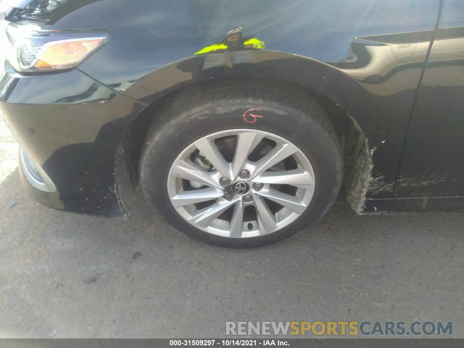 12 Photograph of a damaged car 4T1C11AKXMU587222 TOYOTA CAMRY 2021