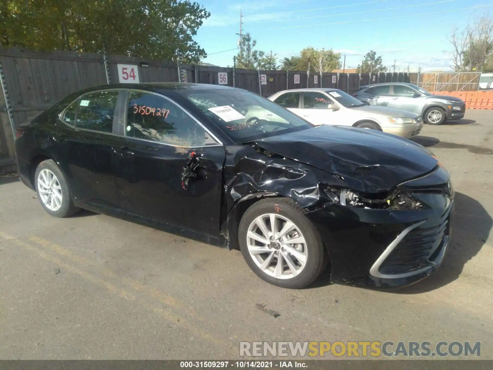 6 Photograph of a damaged car 4T1C11AKXMU587222 TOYOTA CAMRY 2021