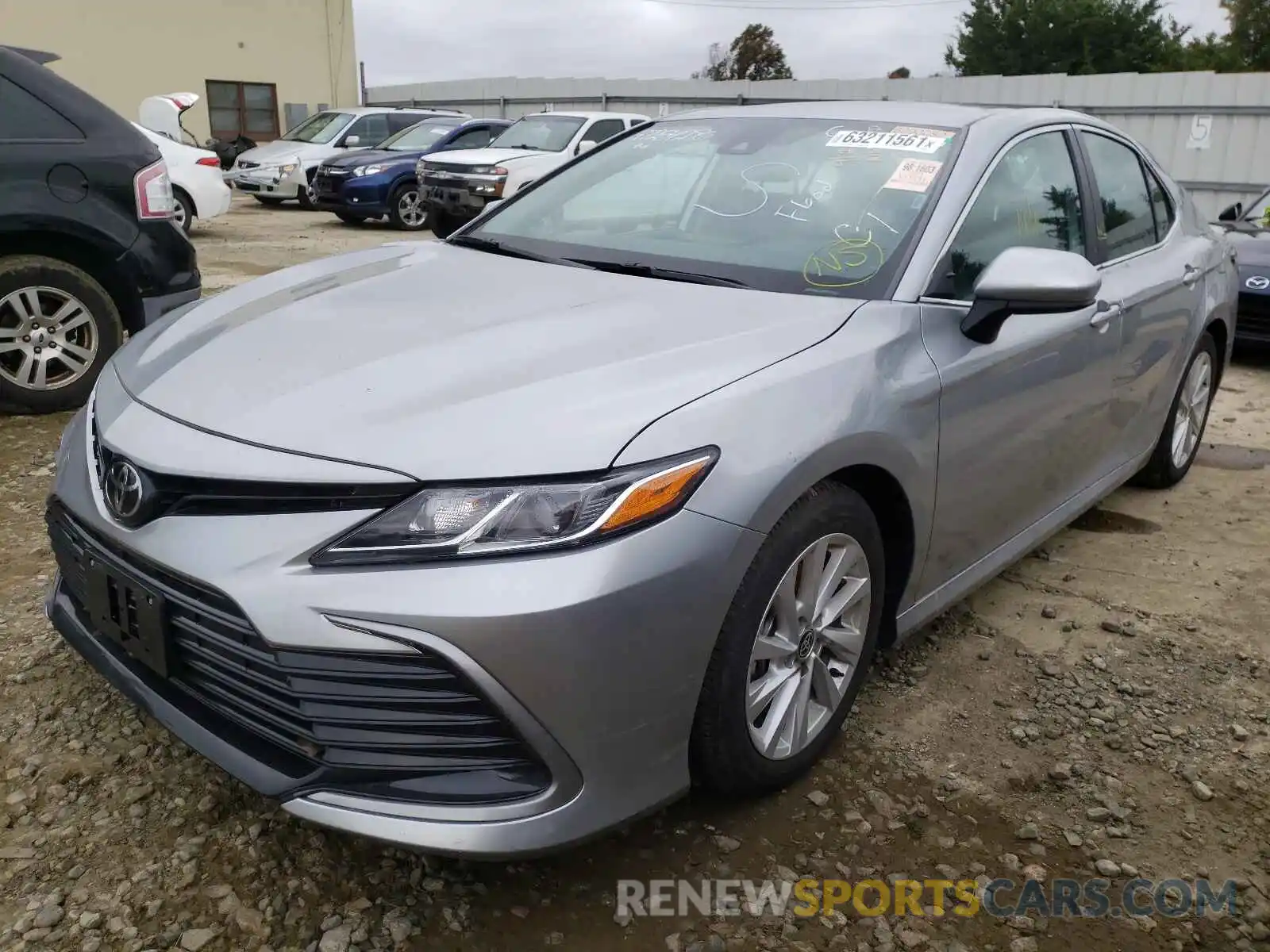 2 Photograph of a damaged car 4T1C11AKXMU588080 TOYOTA CAMRY 2021