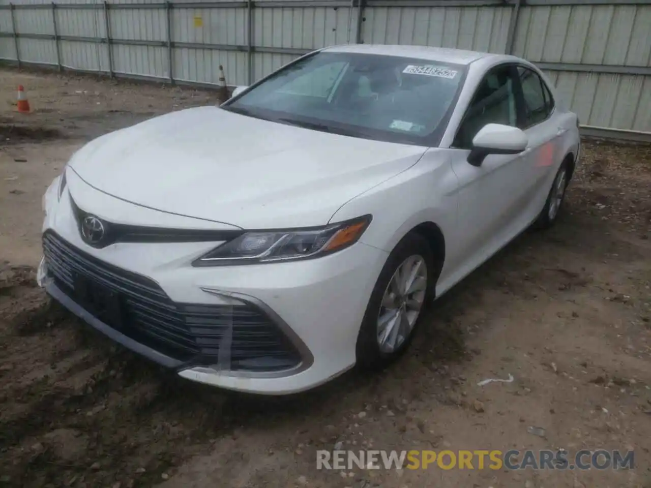 2 Photograph of a damaged car 4T1C11AKXMU594137 TOYOTA CAMRY 2021