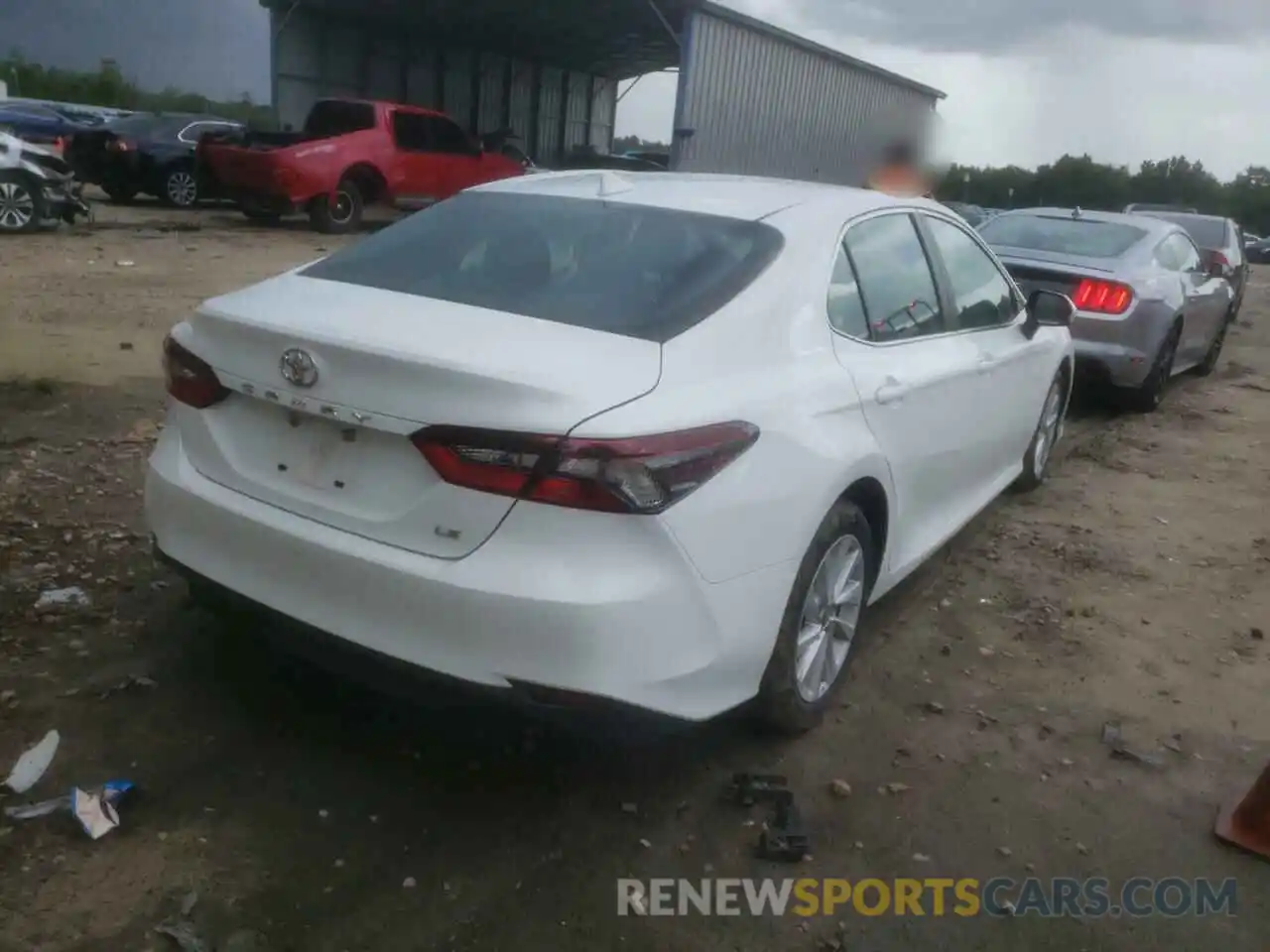 4 Photograph of a damaged car 4T1C11AKXMU594137 TOYOTA CAMRY 2021