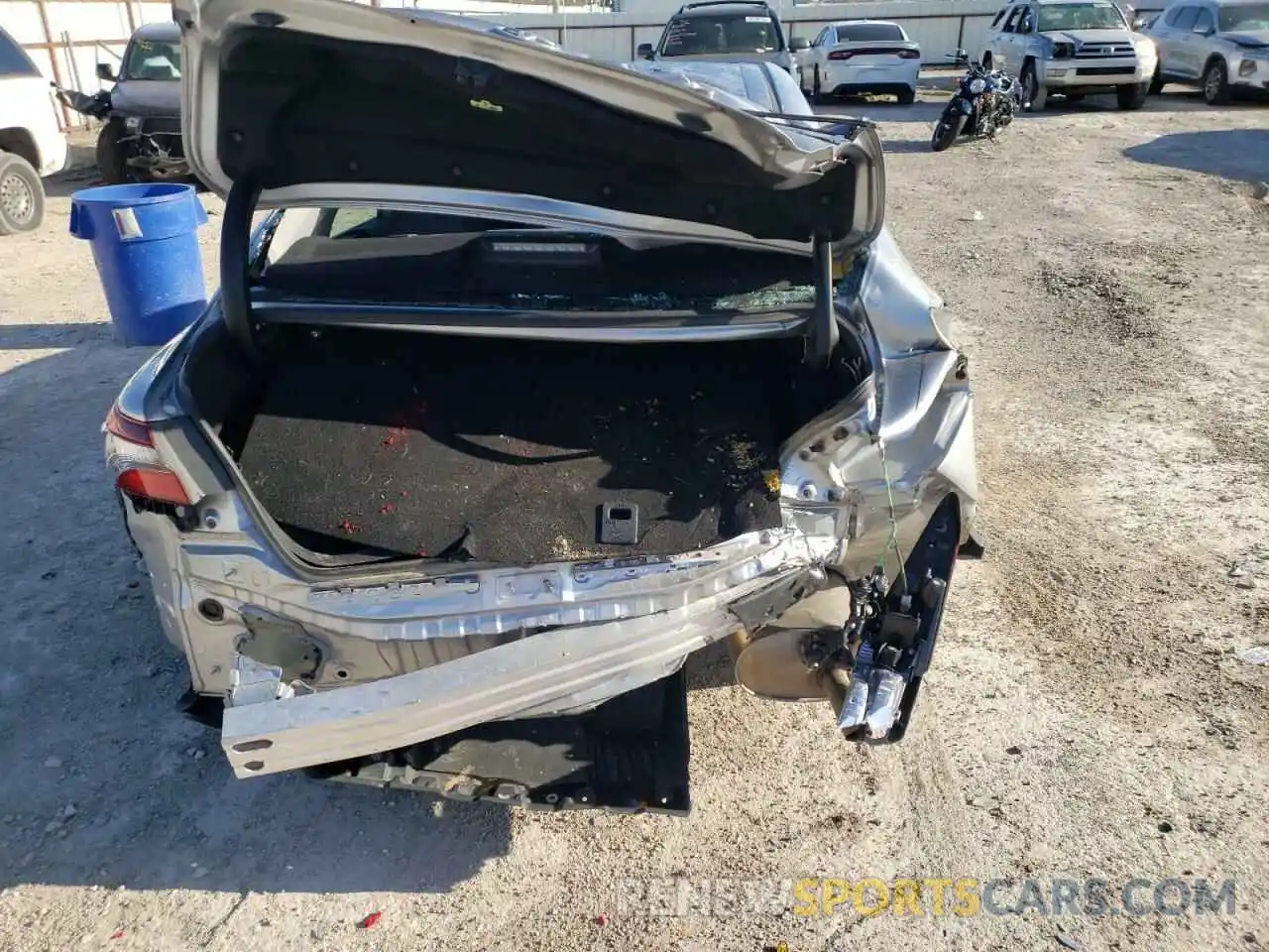 9 Photograph of a damaged car 4T1C11AKXMU597118 TOYOTA CAMRY 2021