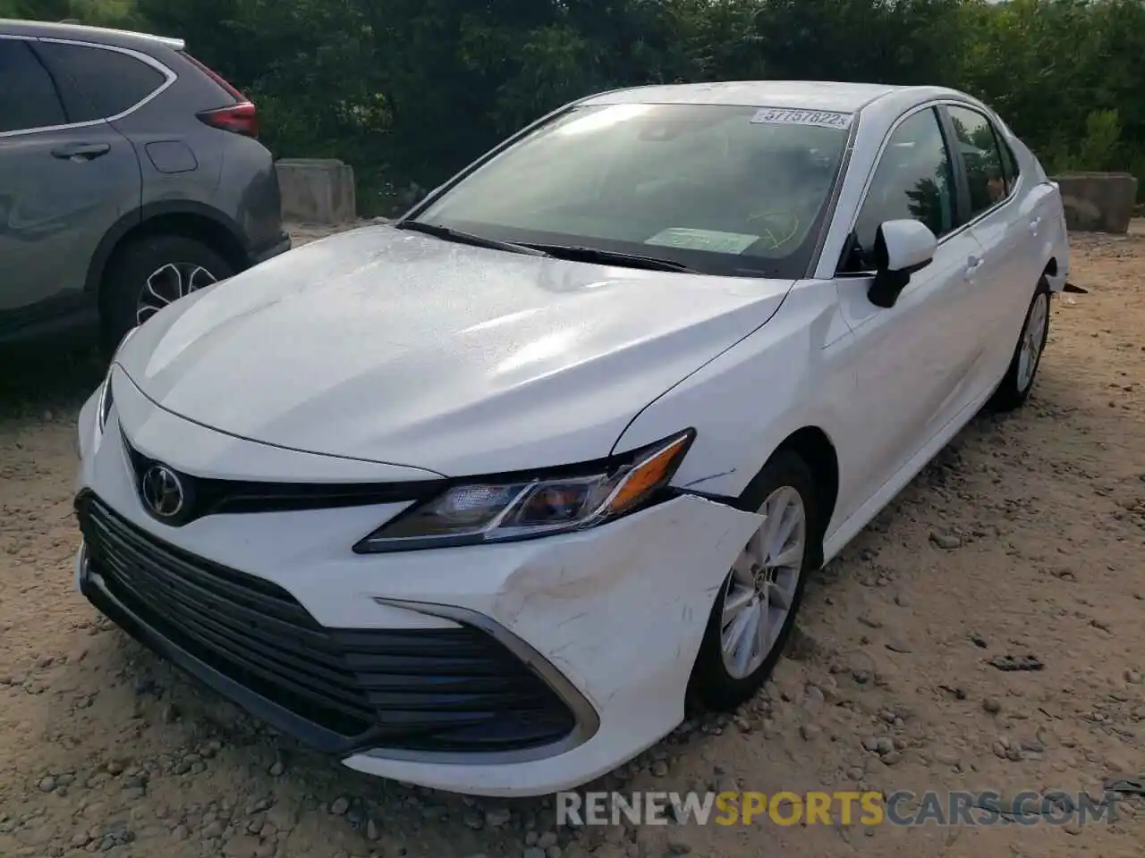 2 Photograph of a damaged car 4T1C11AKXMU610322 TOYOTA CAMRY 2021