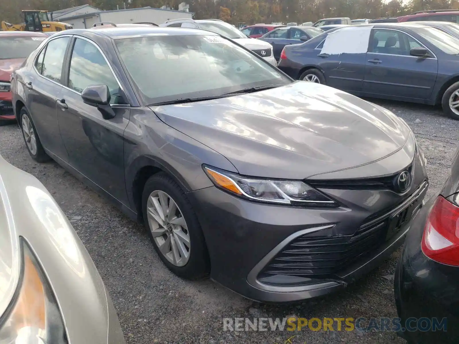 1 Photograph of a damaged car 4T1C11BK0MU025876 TOYOTA CAMRY 2021