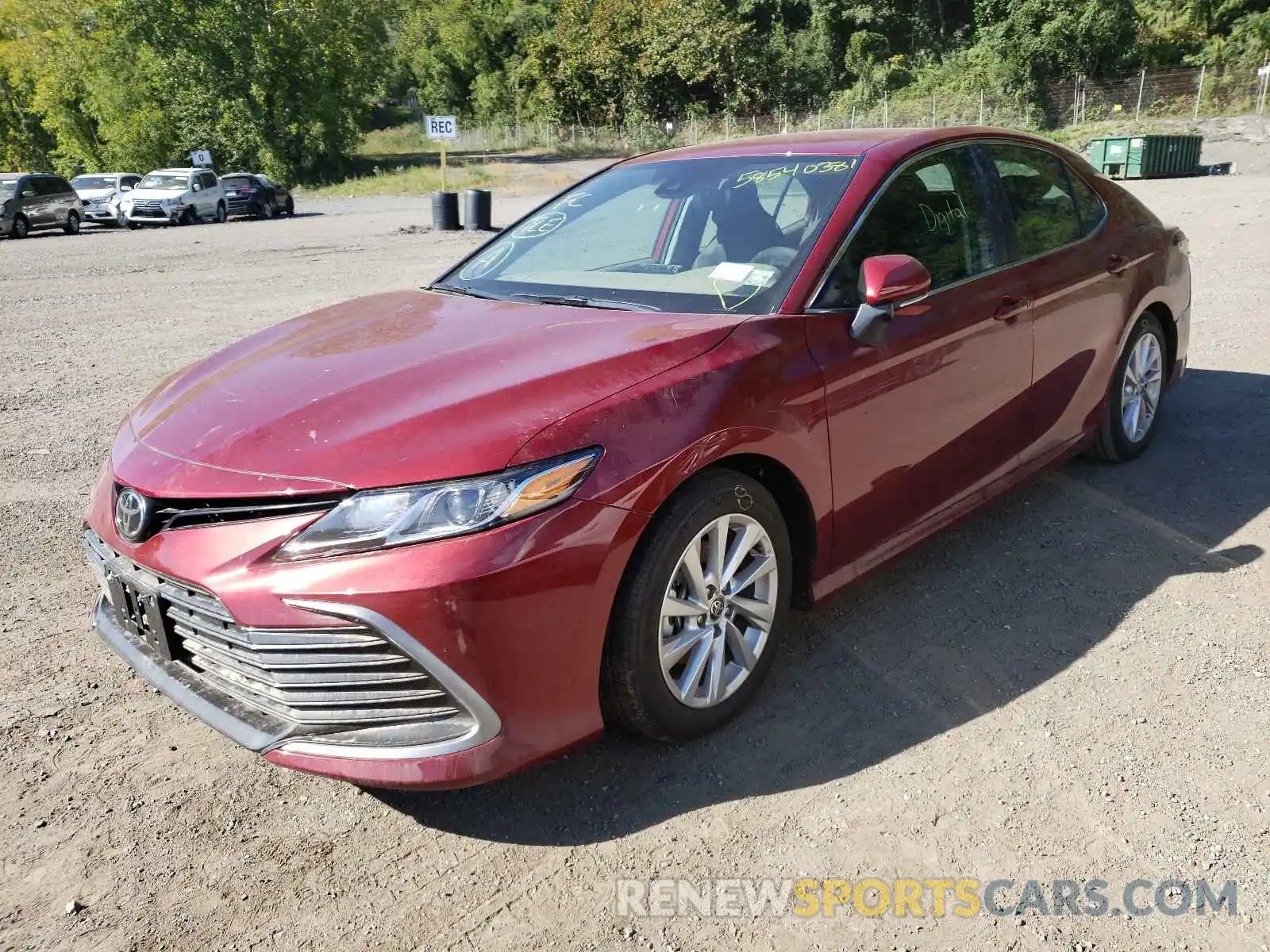 2 Photograph of a damaged car 4T1C11BK0MU030835 TOYOTA CAMRY 2021