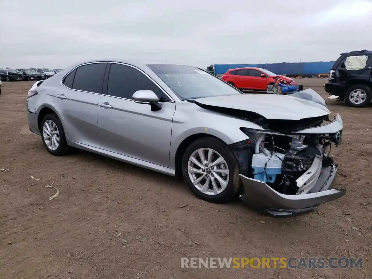 1 Photograph of a damaged car 4T1C11BK0MU039857 TOYOTA CAMRY 2021