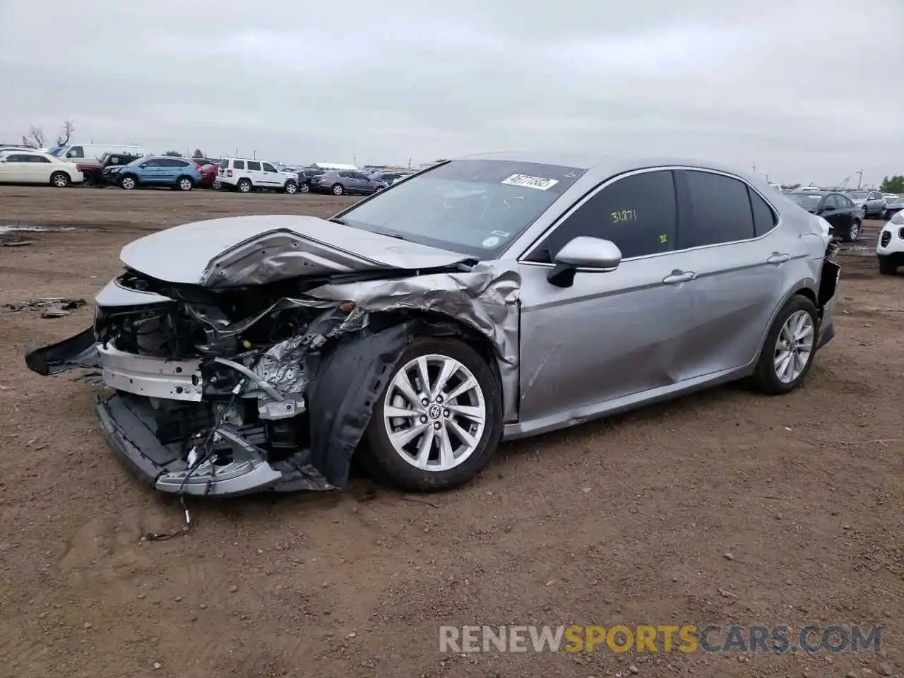 2 Photograph of a damaged car 4T1C11BK0MU039857 TOYOTA CAMRY 2021