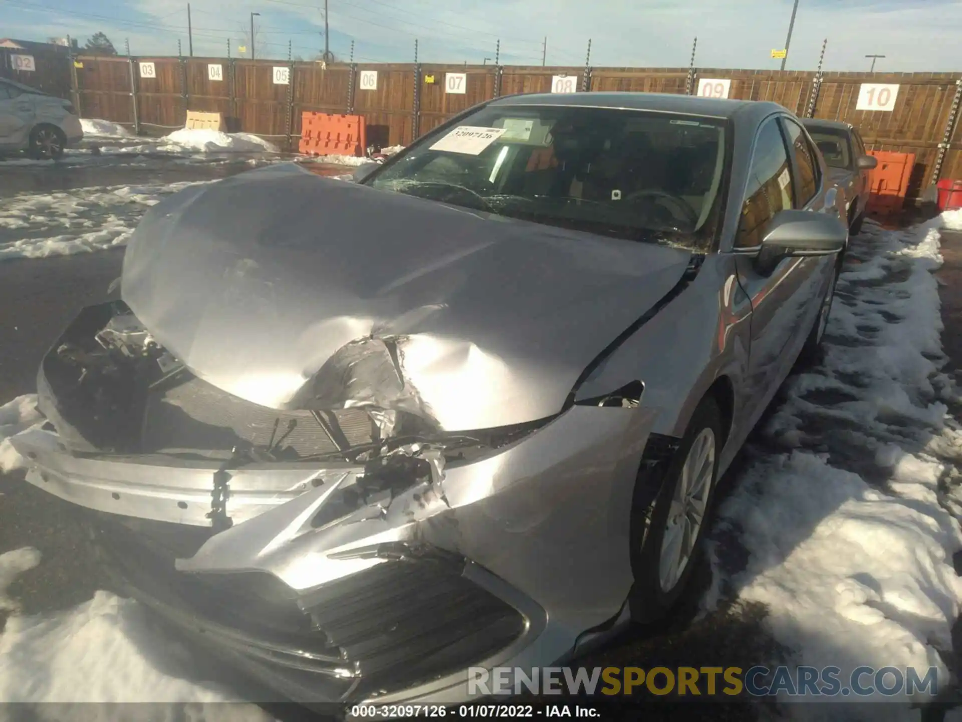 2 Photograph of a damaged car 4T1C11BK0MU043486 TOYOTA CAMRY 2021