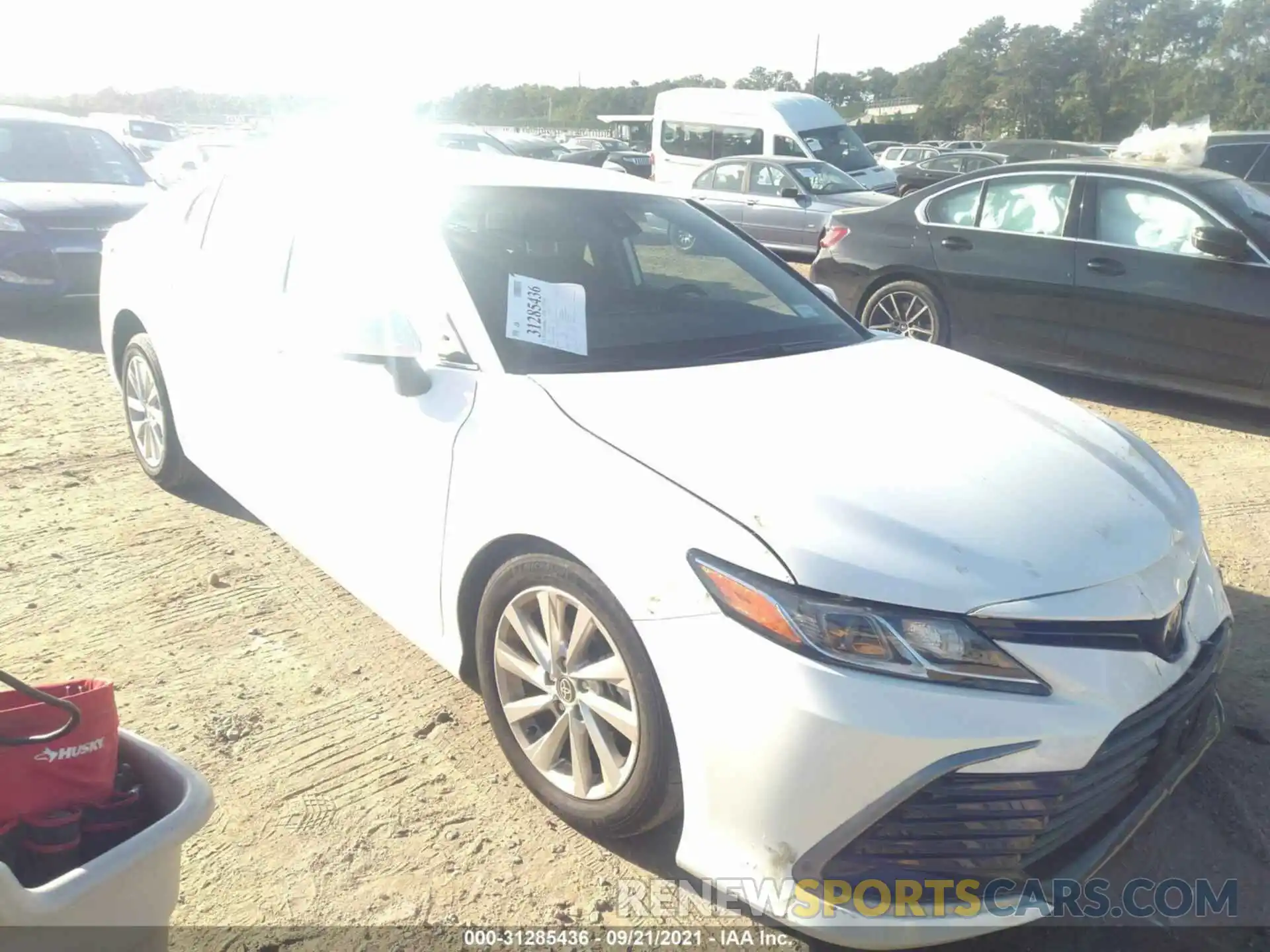 1 Photograph of a damaged car 4T1C11BK1MU030164 TOYOTA CAMRY 2021