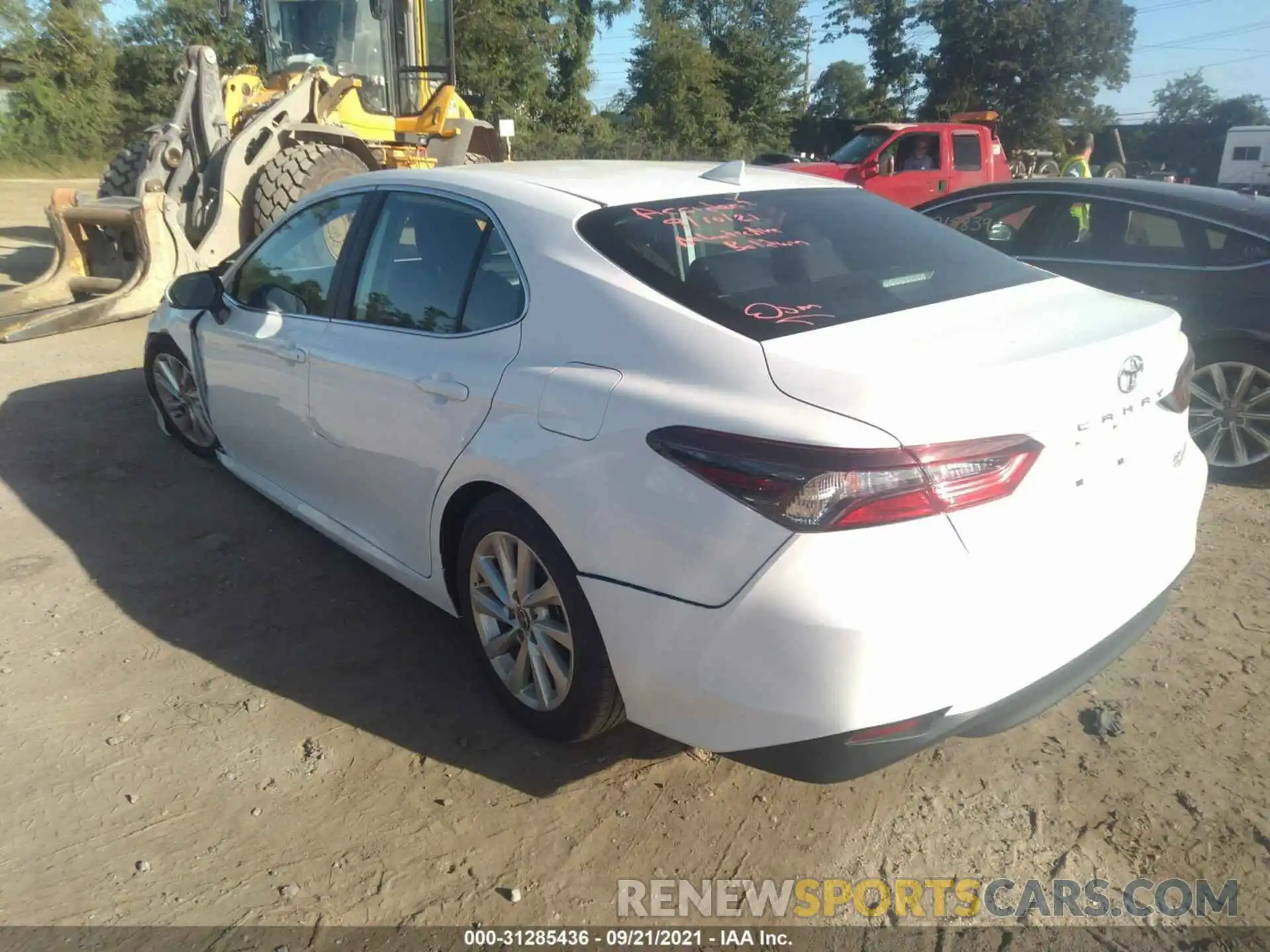 3 Photograph of a damaged car 4T1C11BK1MU030164 TOYOTA CAMRY 2021