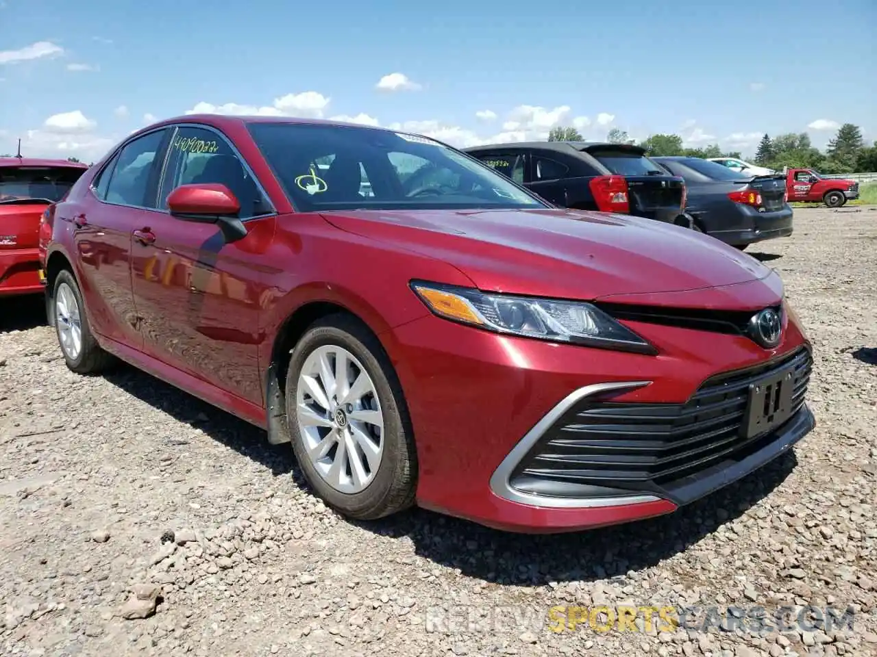 1 Photograph of a damaged car 4T1C11BK1MU031234 TOYOTA CAMRY 2021