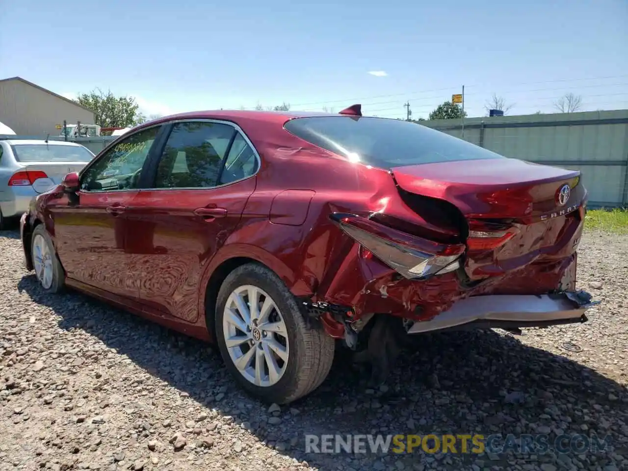 3 Photograph of a damaged car 4T1C11BK1MU031234 TOYOTA CAMRY 2021