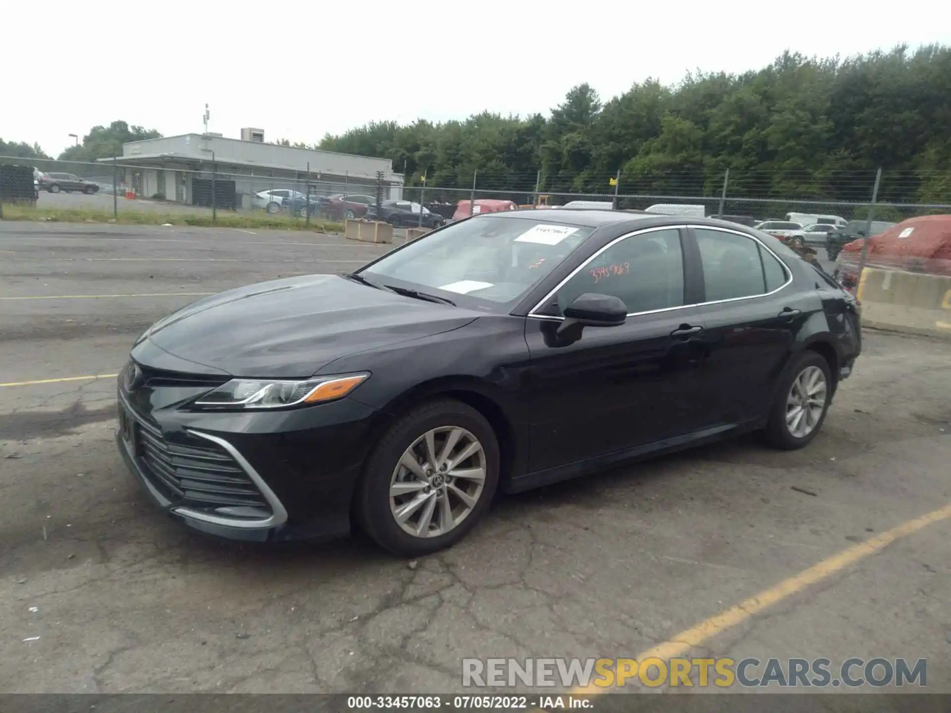 2 Photograph of a damaged car 4T1C11BK1MU035641 TOYOTA CAMRY 2021