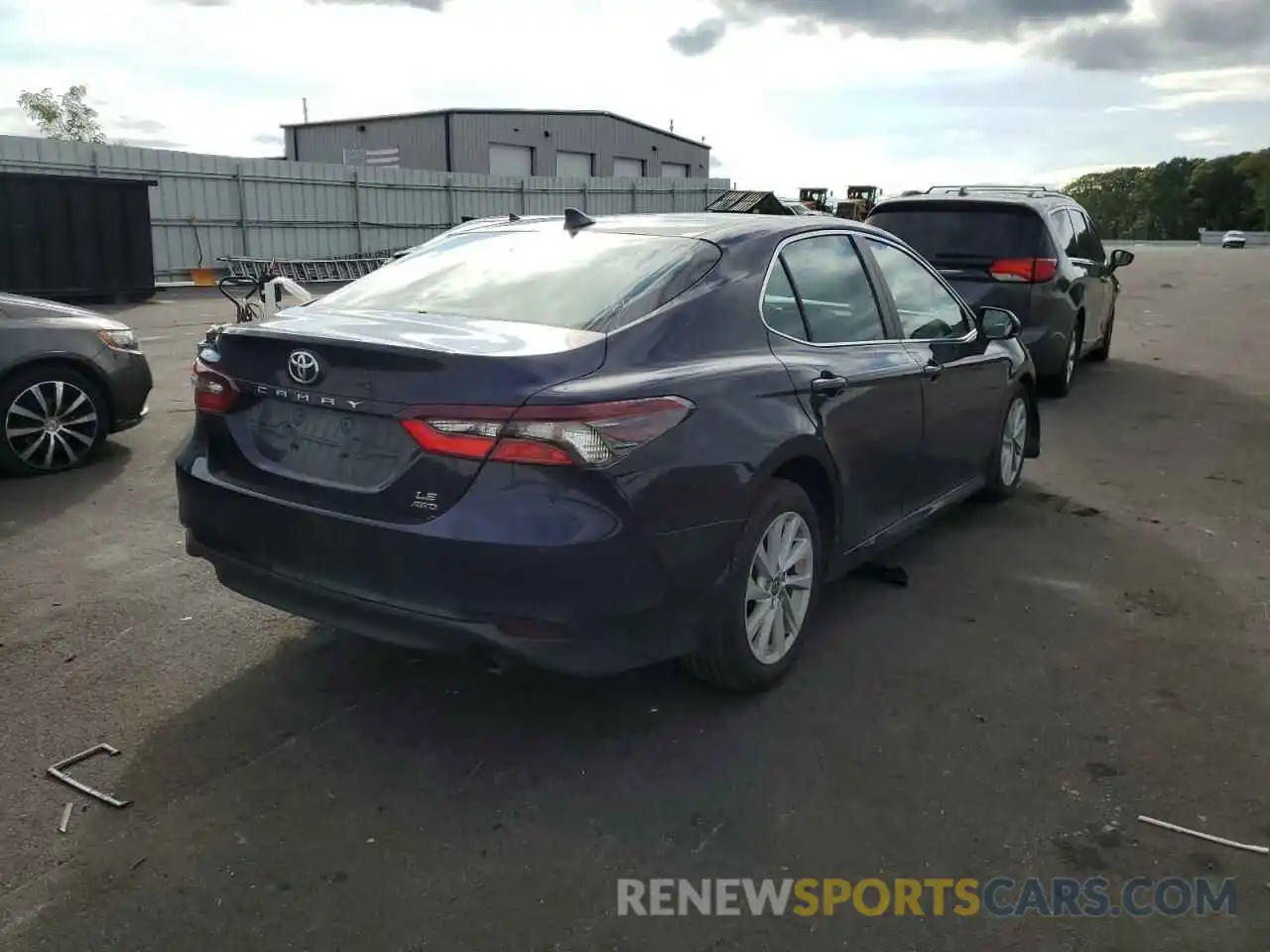 4 Photograph of a damaged car 4T1C11BK1MU045845 TOYOTA CAMRY 2021