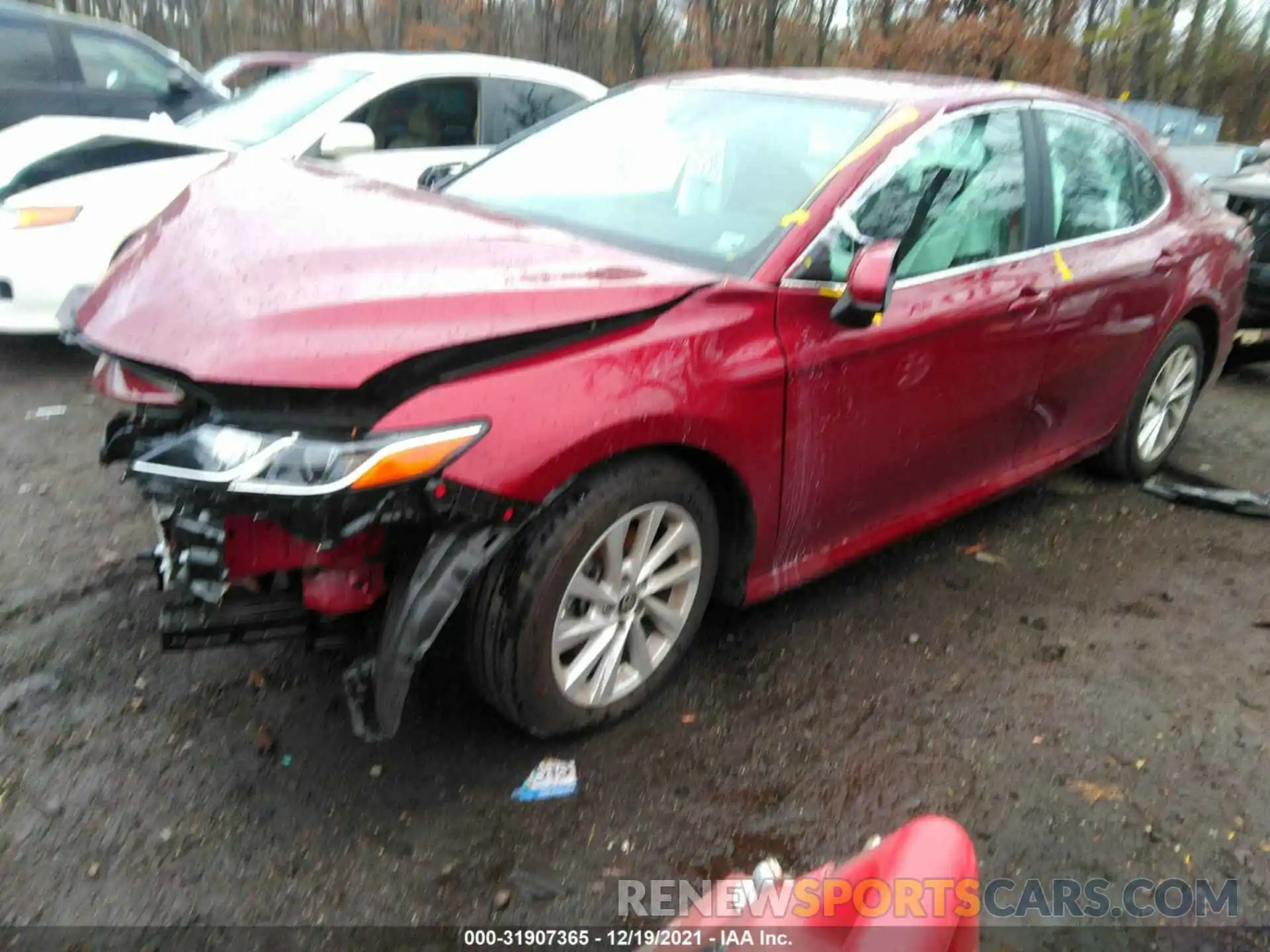 2 Photograph of a damaged car 4T1C11BK2MU024356 TOYOTA CAMRY 2021