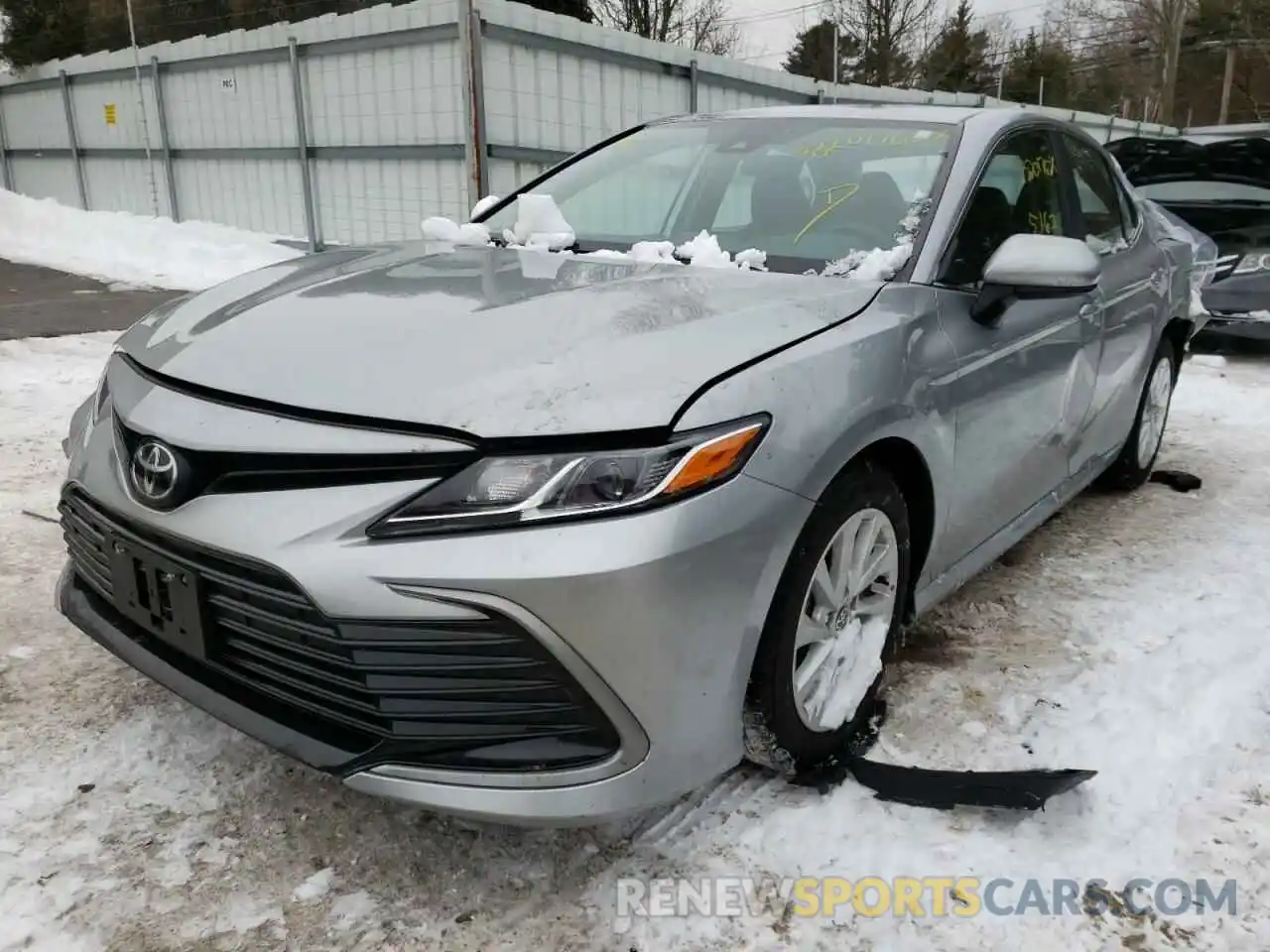 2 Photograph of a damaged car 4T1C11BK2MU026107 TOYOTA CAMRY 2021