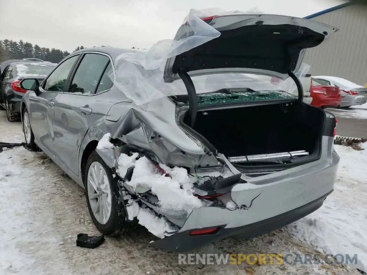 3 Photograph of a damaged car 4T1C11BK2MU026107 TOYOTA CAMRY 2021