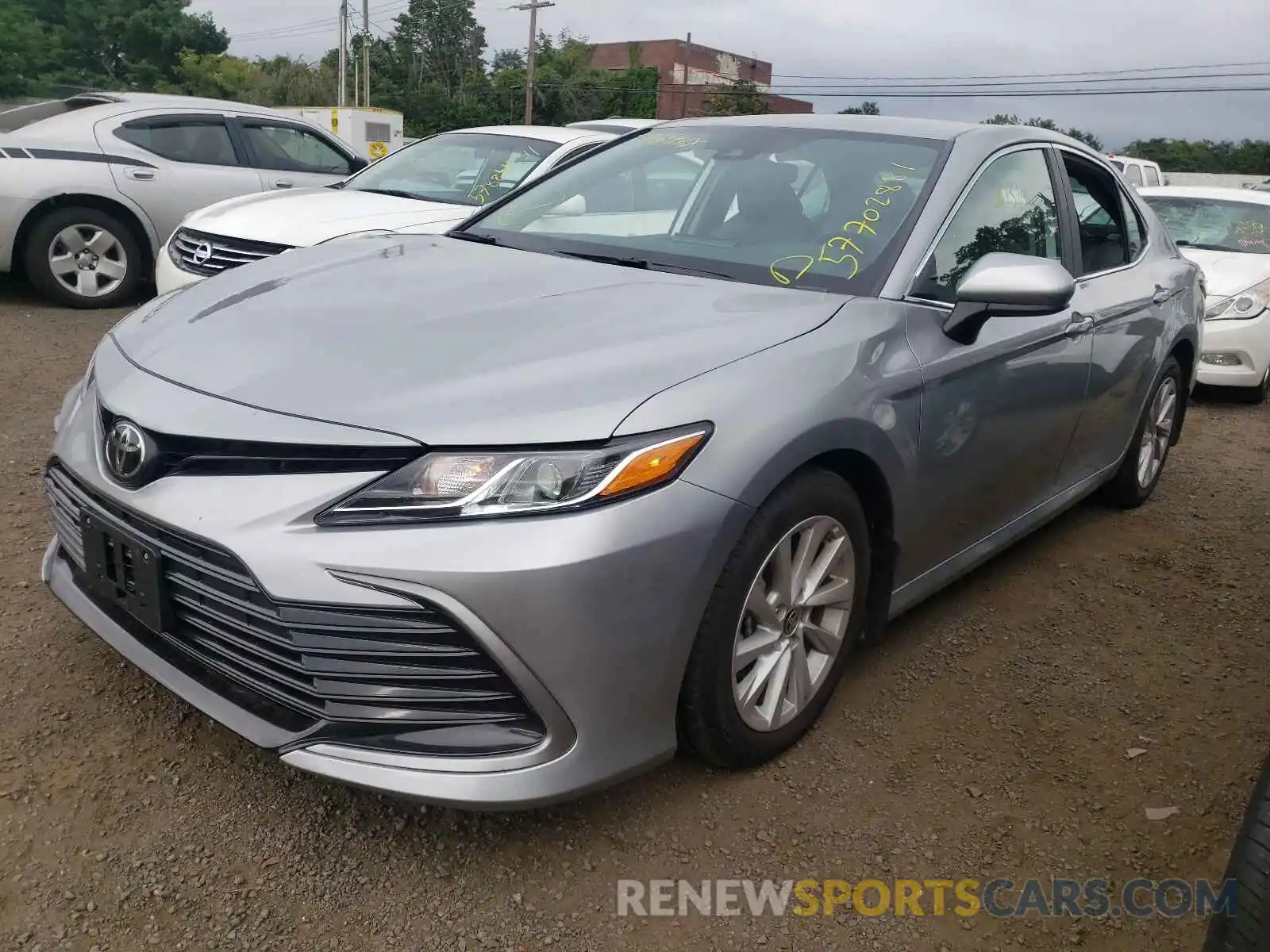 2 Photograph of a damaged car 4T1C11BK2MU027838 TOYOTA CAMRY 2021