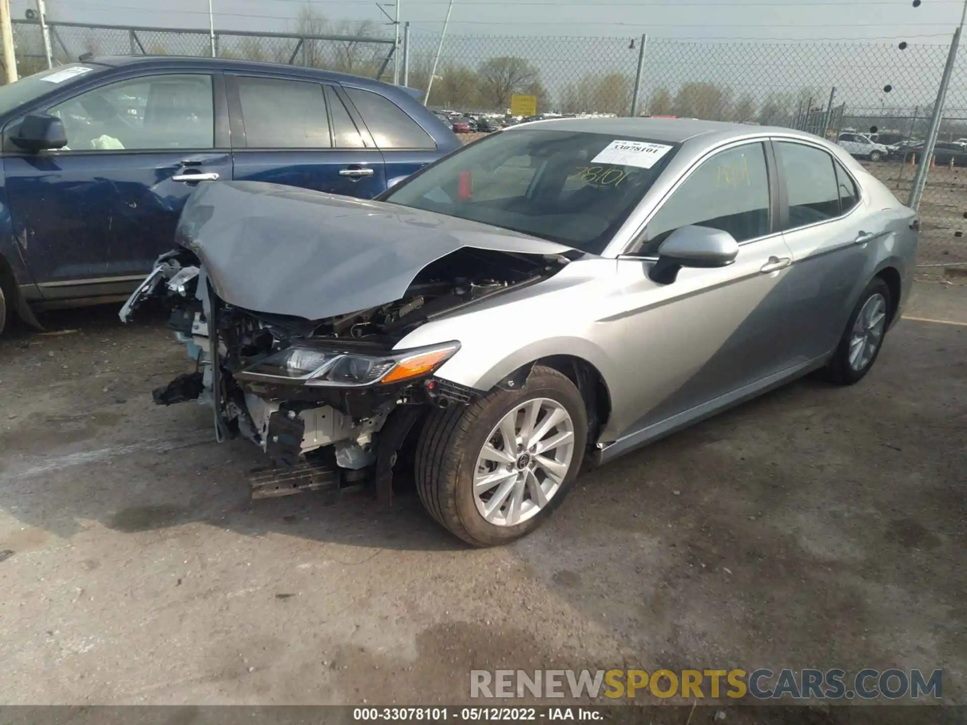 2 Photograph of a damaged car 4T1C11BK2MU039598 TOYOTA CAMRY 2021