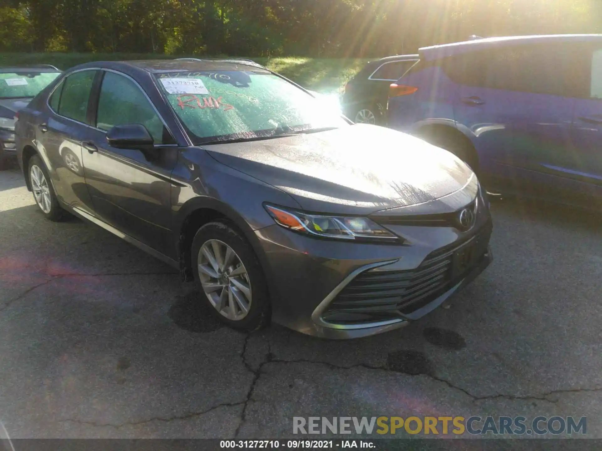 1 Photograph of a damaged car 4T1C11BK3MU031218 TOYOTA CAMRY 2021