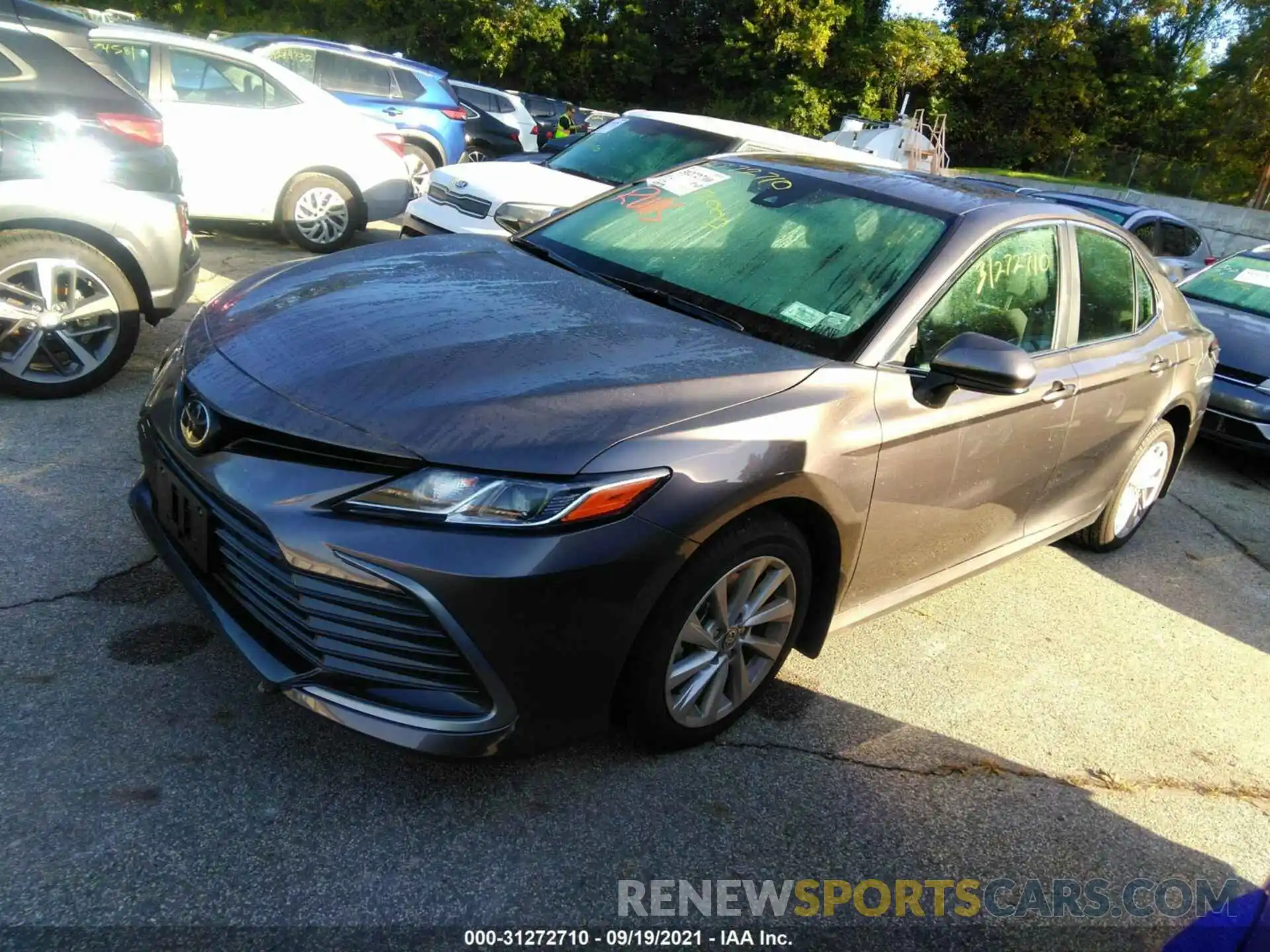 2 Photograph of a damaged car 4T1C11BK3MU031218 TOYOTA CAMRY 2021