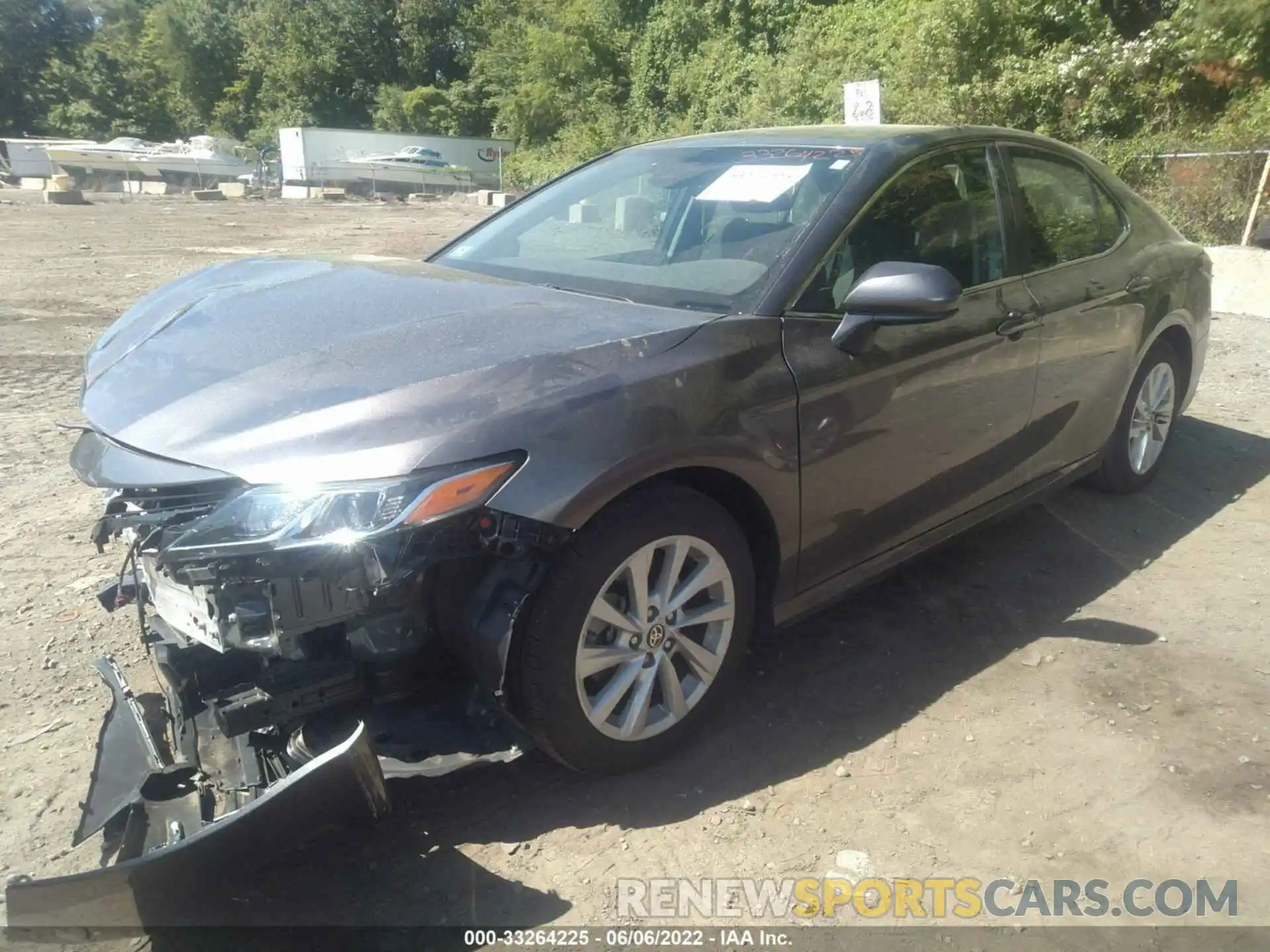 2 Photograph of a damaged car 4T1C11BK4MU025833 TOYOTA CAMRY 2021