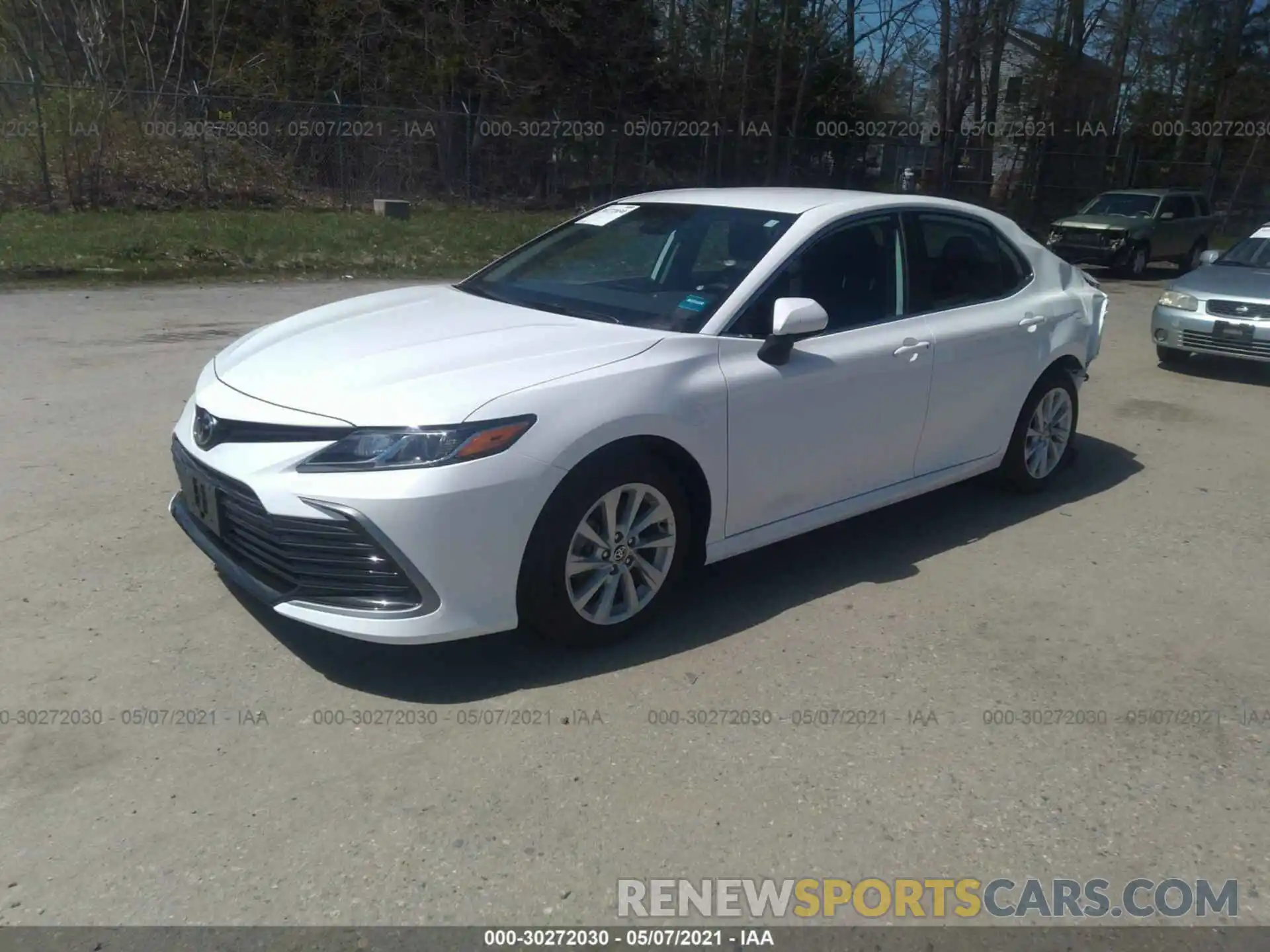 2 Photograph of a damaged car 4T1C11BK4MU027484 TOYOTA CAMRY 2021