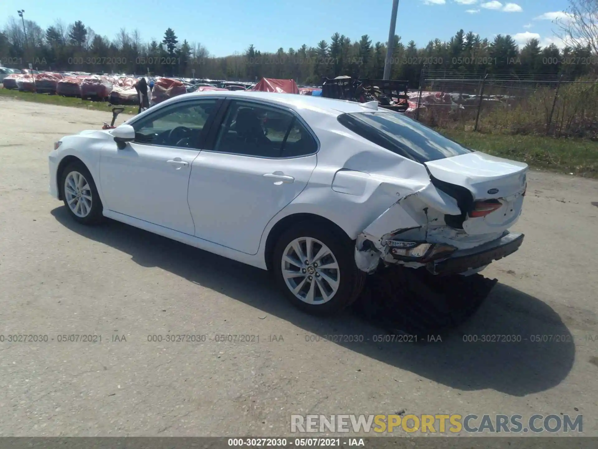 3 Photograph of a damaged car 4T1C11BK4MU027484 TOYOTA CAMRY 2021